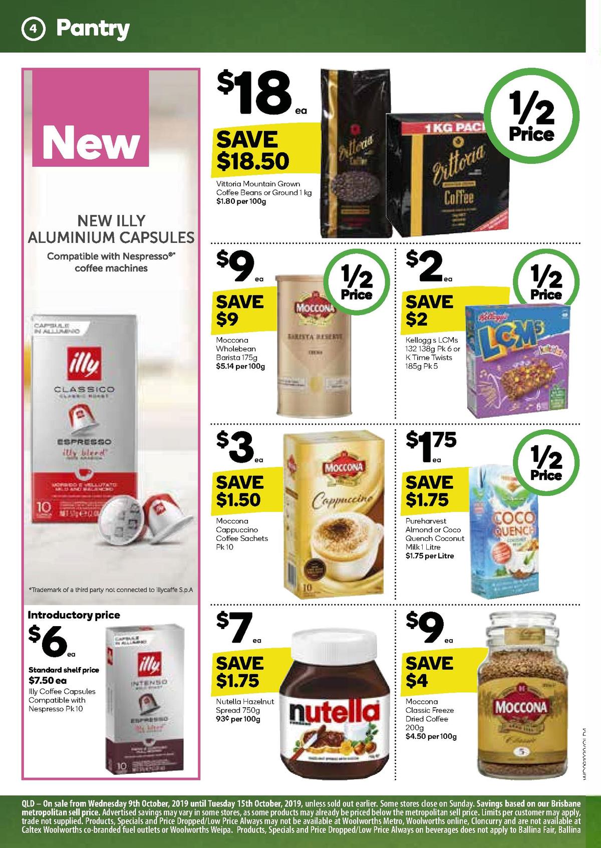 Woolworths Catalogues from 9 October