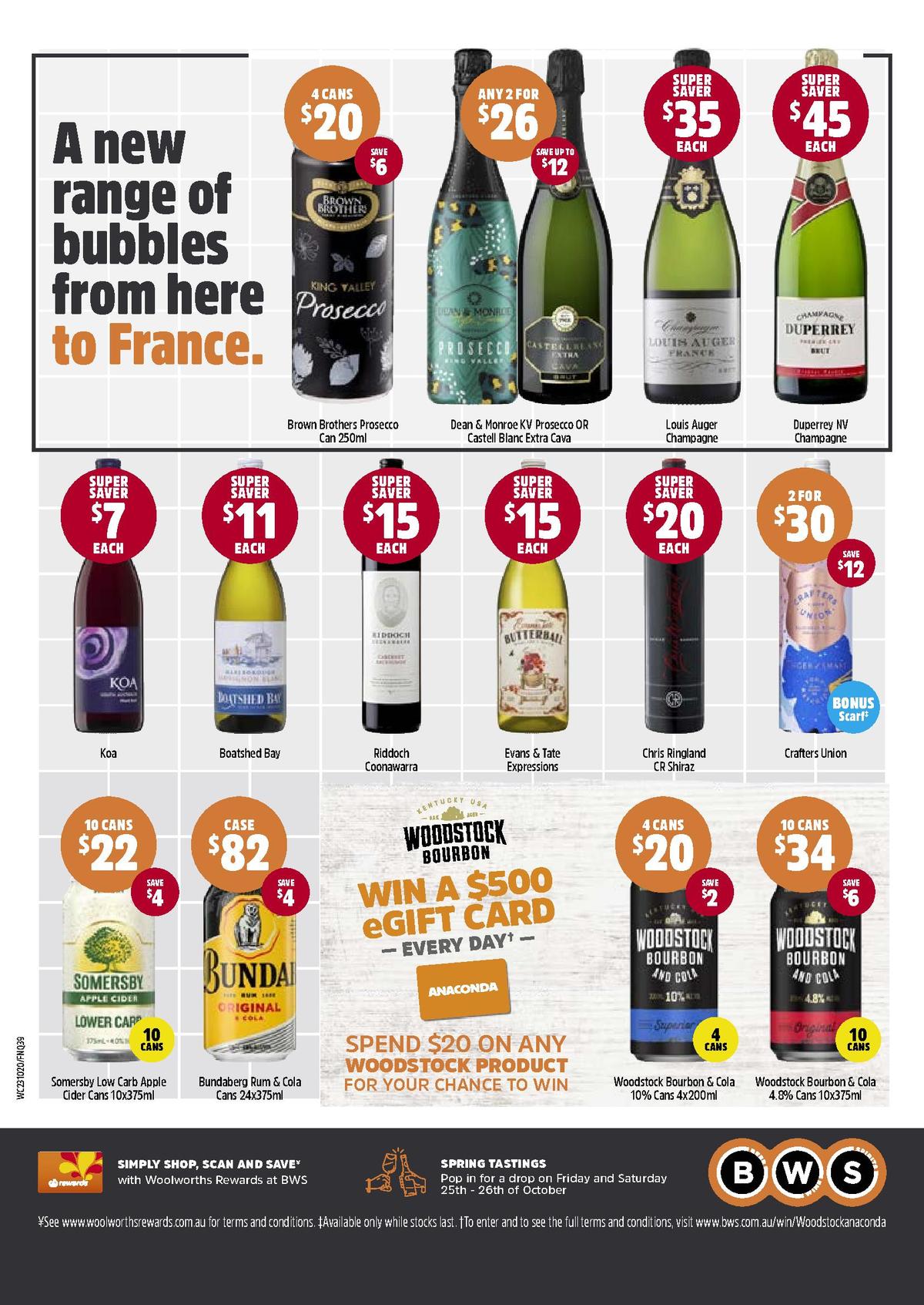 Woolworths Catalogues from 23 October