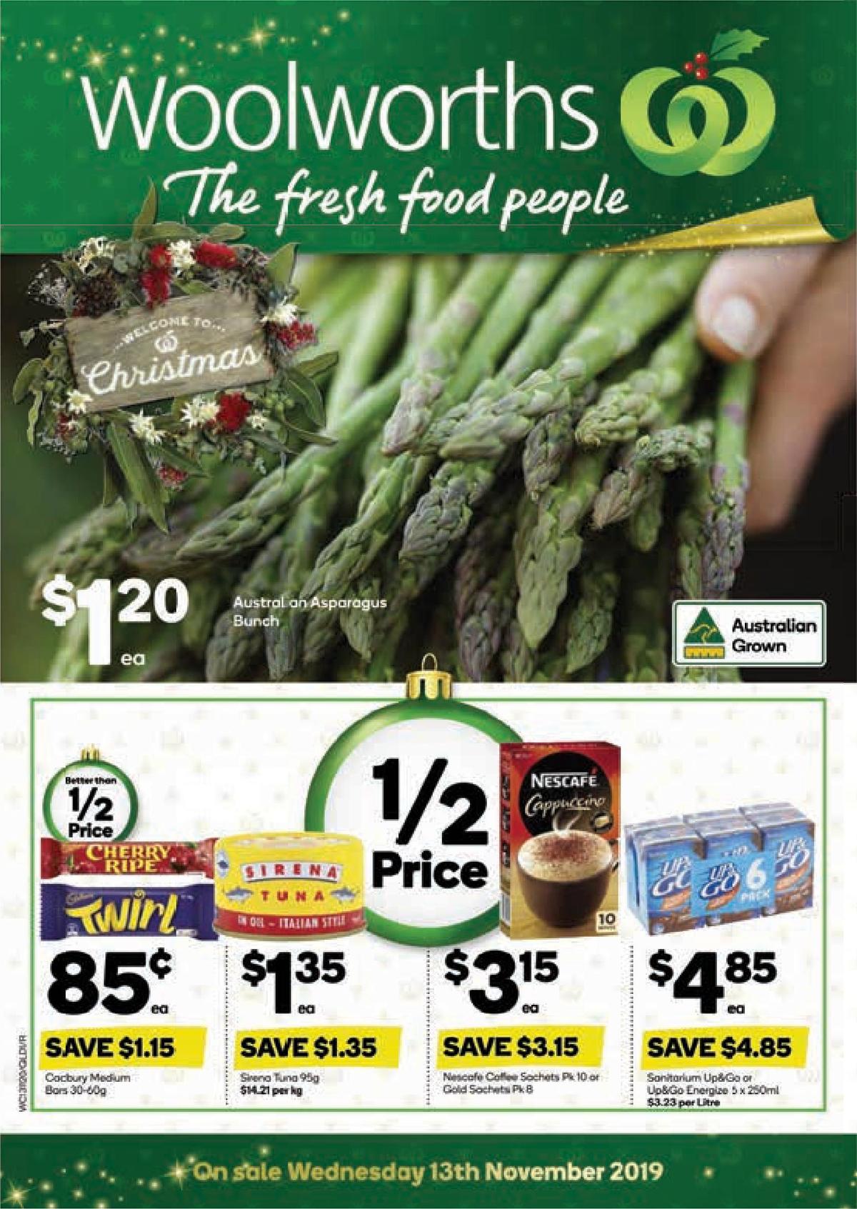 Woolworths Catalogues from 13 November