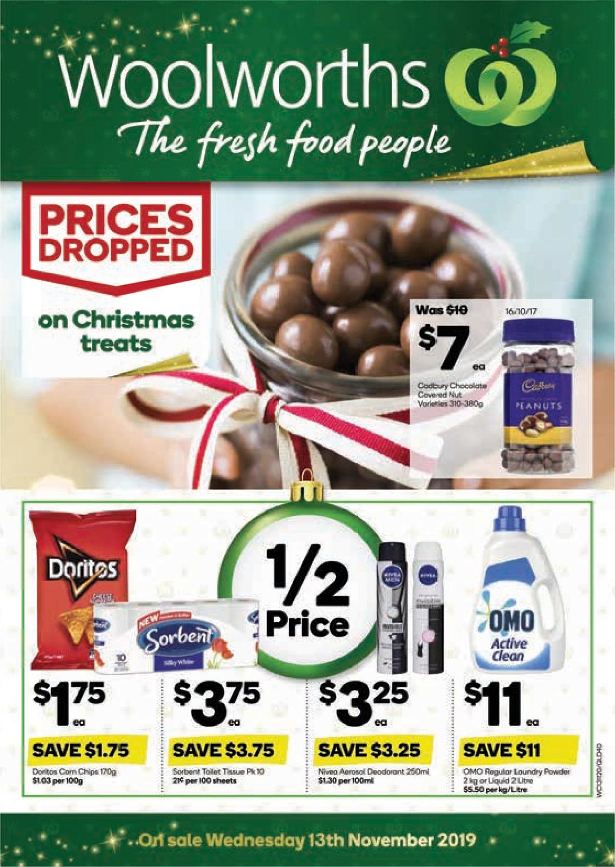 Woolworths Catalogues from 13 November