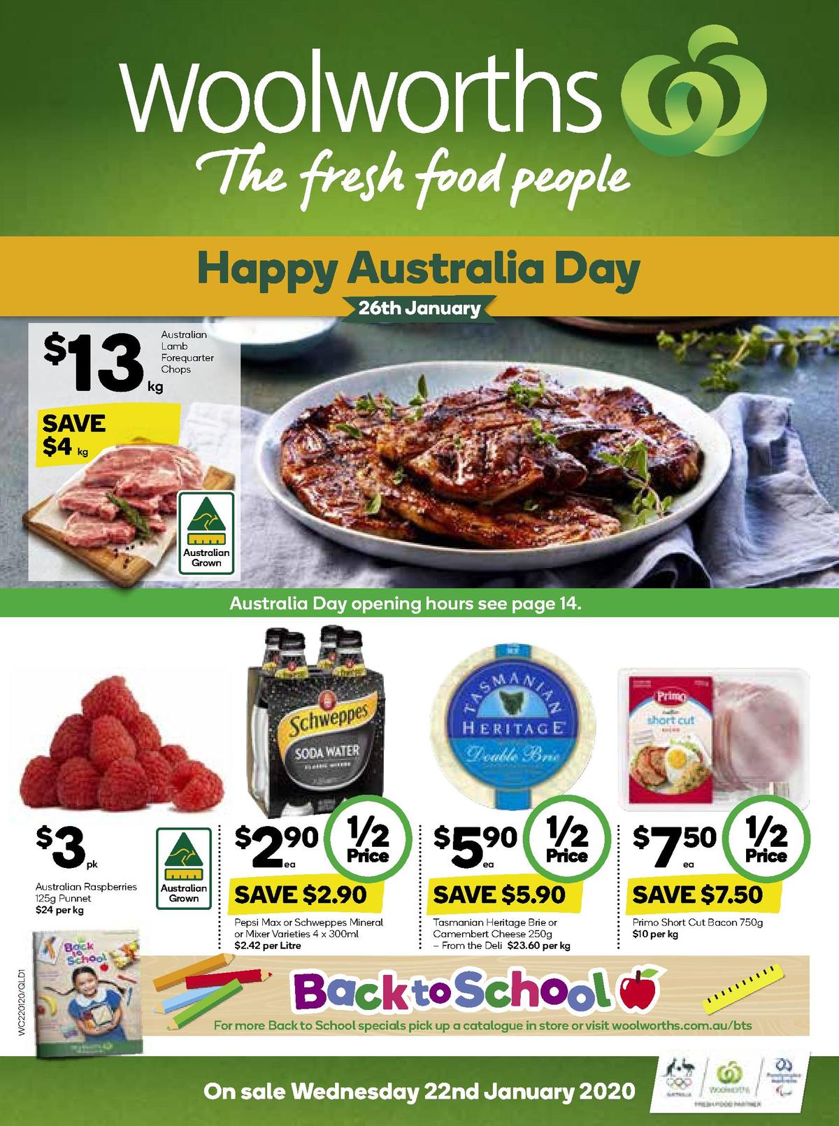 Woolworths Catalogues from 22 January