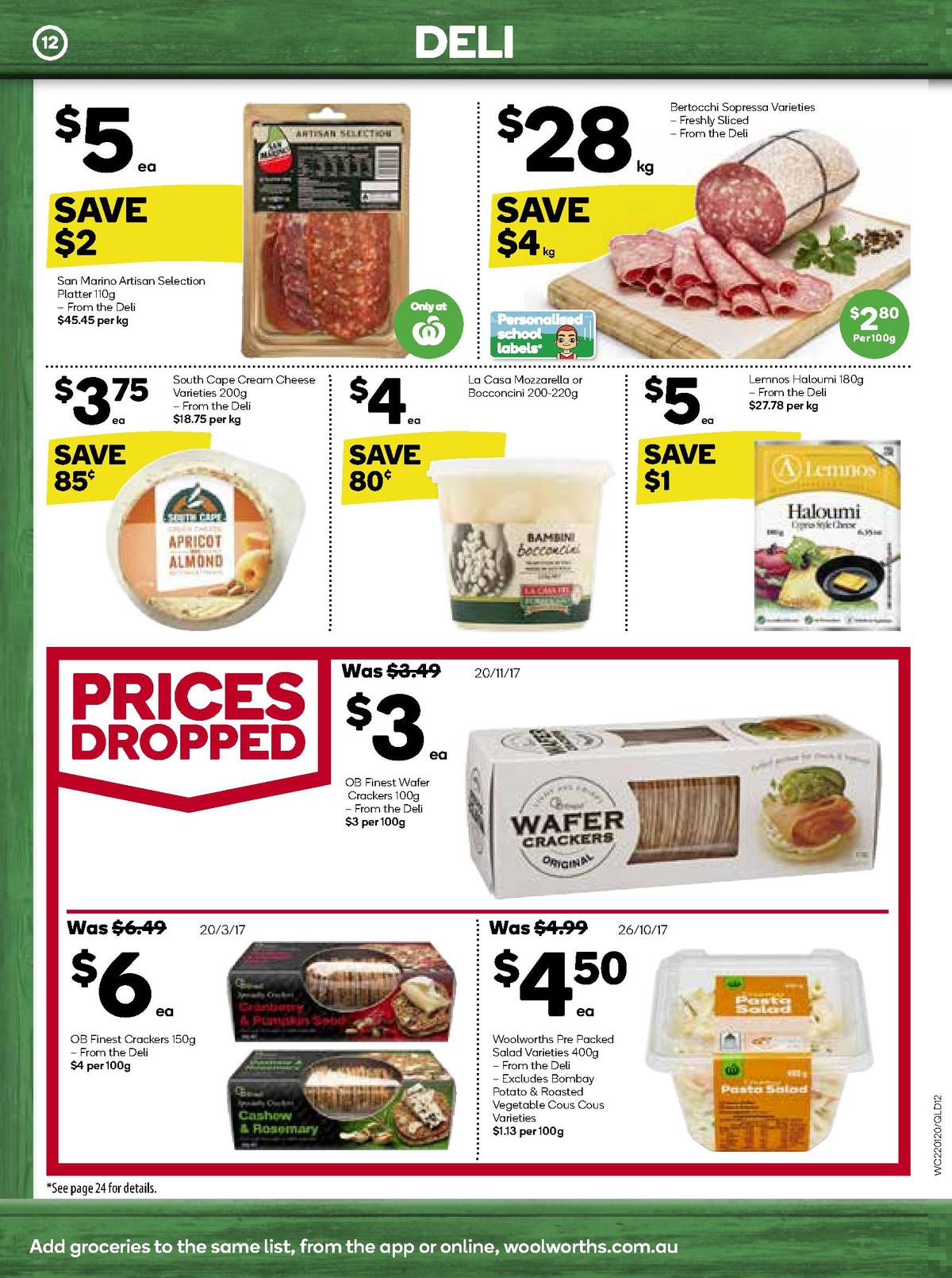 Woolworths Catalogues from 22 January