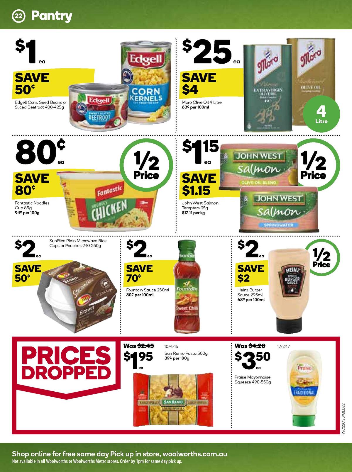 Woolworths Catalogues from 22 January
