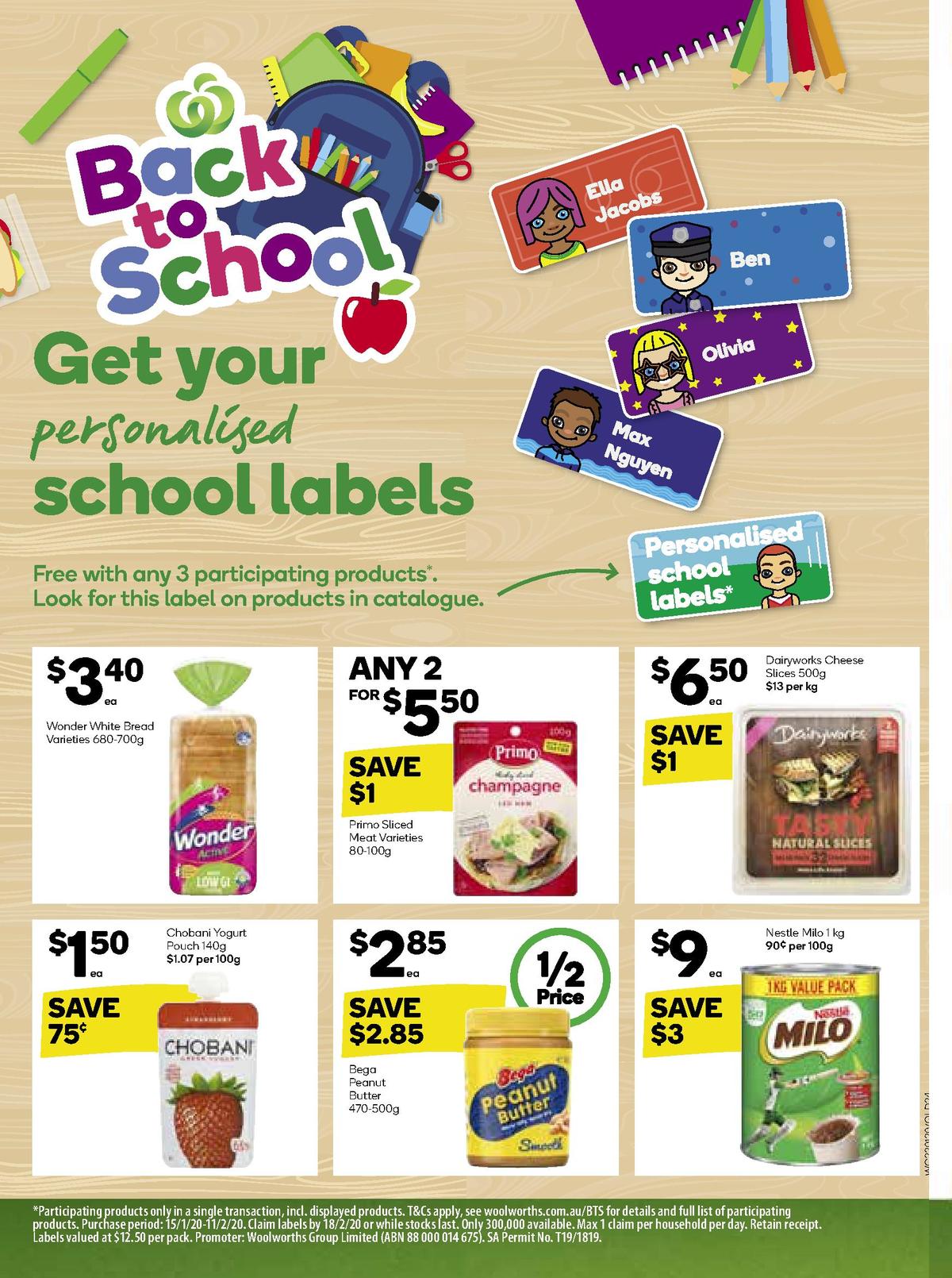 Woolworths Catalogues from 22 January