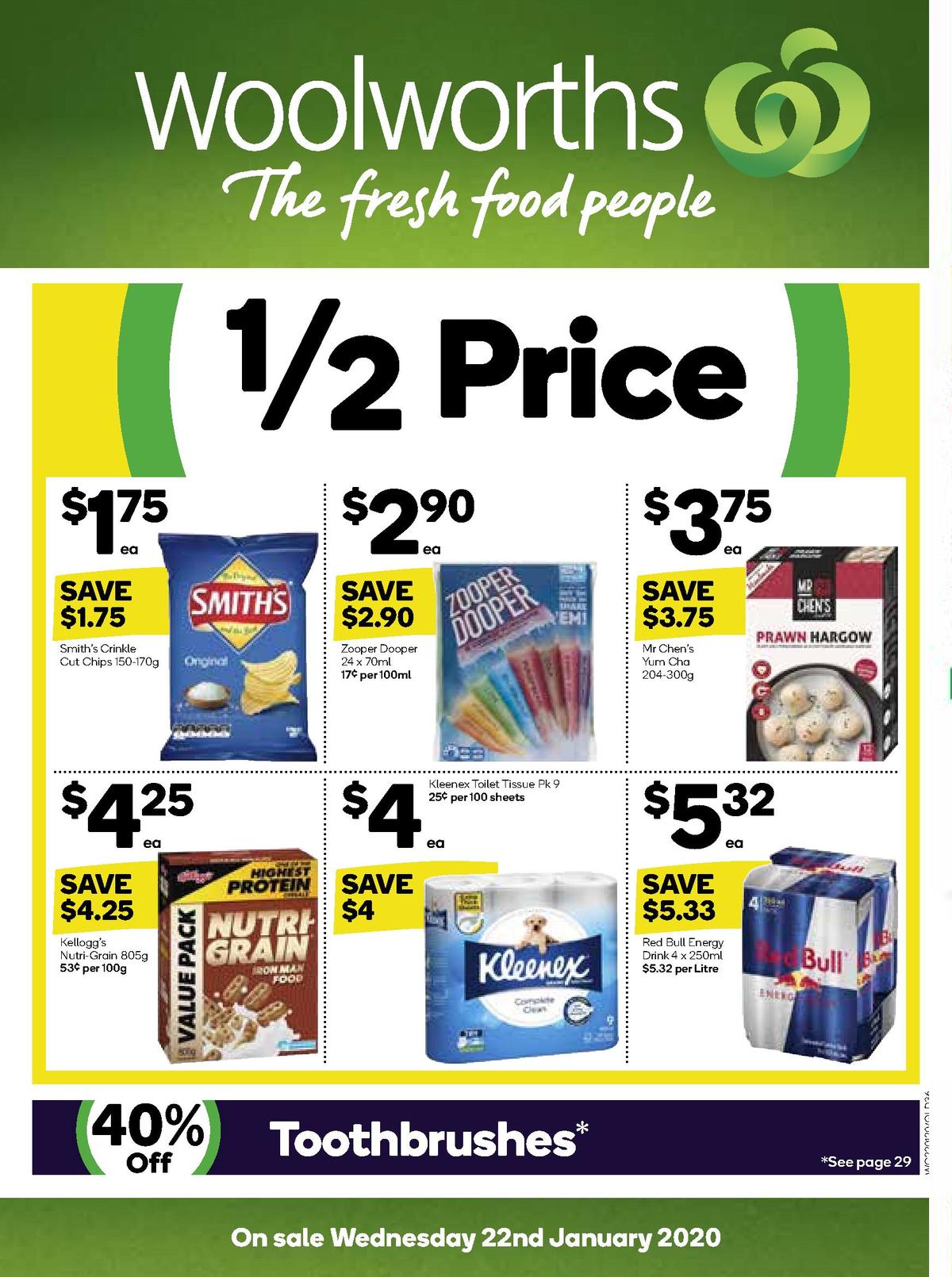 Woolworths Catalogues from 22 January