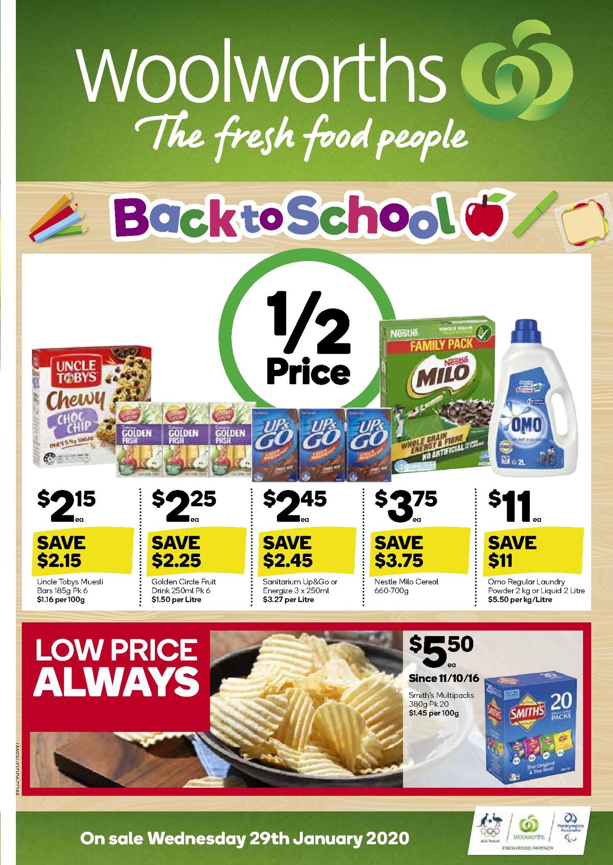 Woolworths Catalogues from 29 January