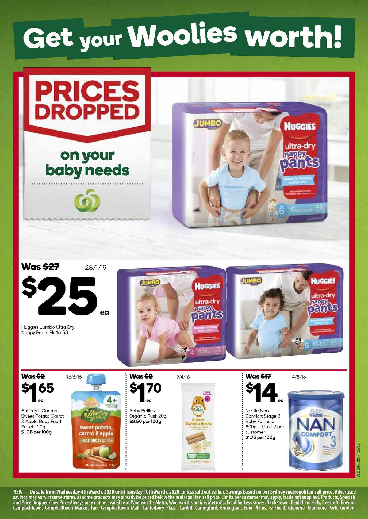Woolworths Catalogues from 4 March