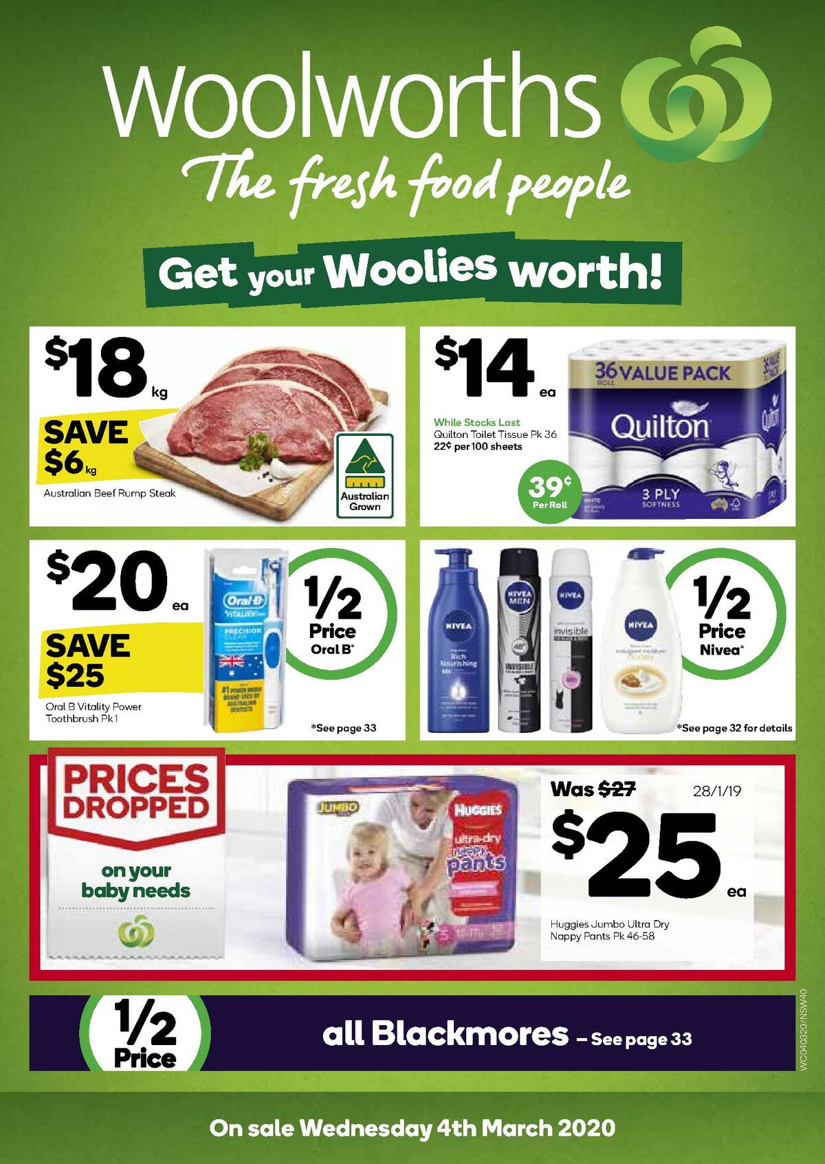Woolworths Catalogues from 4 March