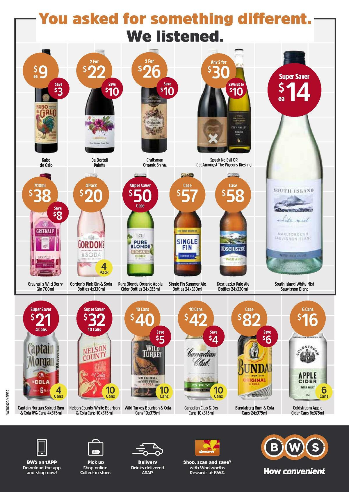 Woolworths Catalogues from 18 March