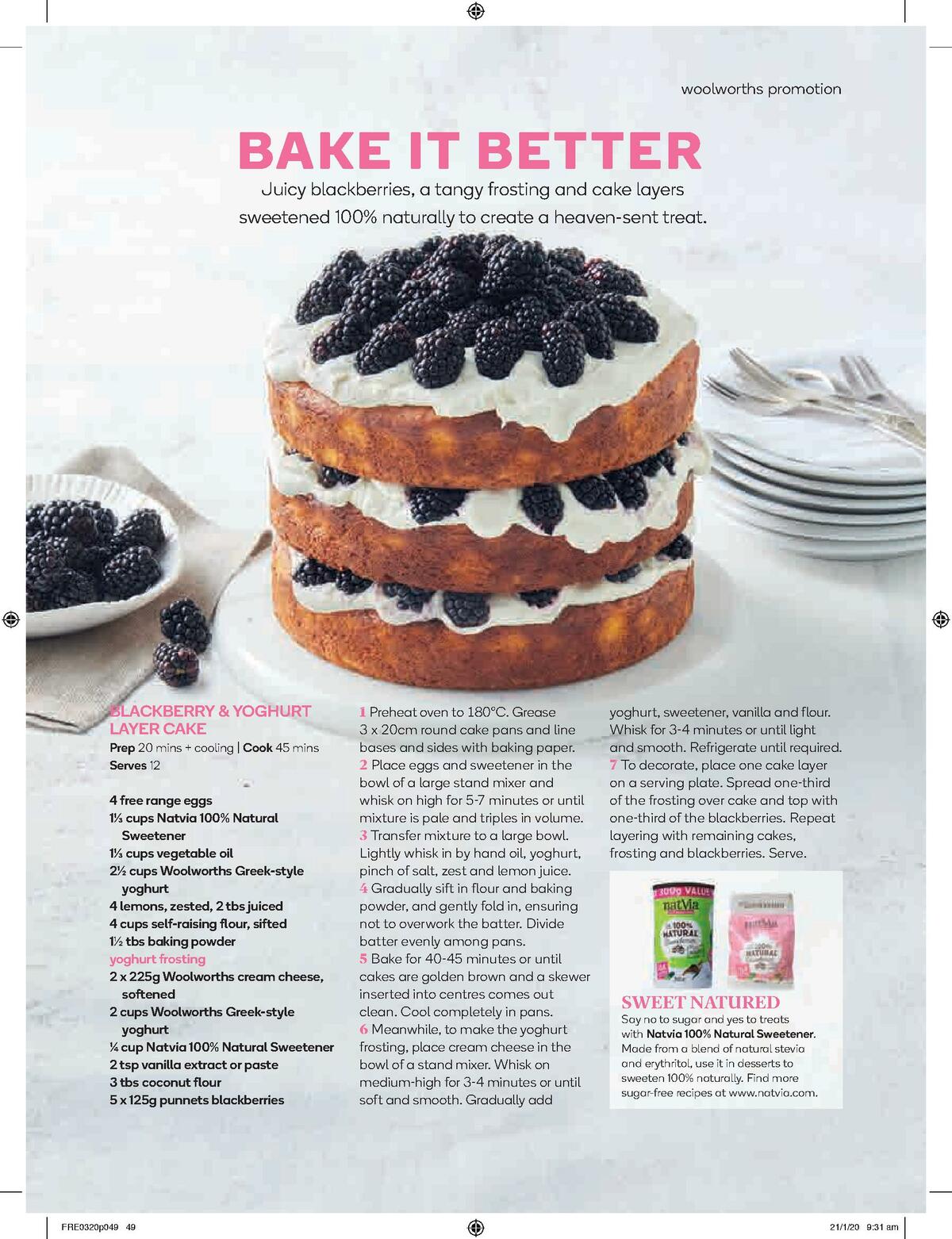 Woolworths Magazine March Catalogues from 1 March