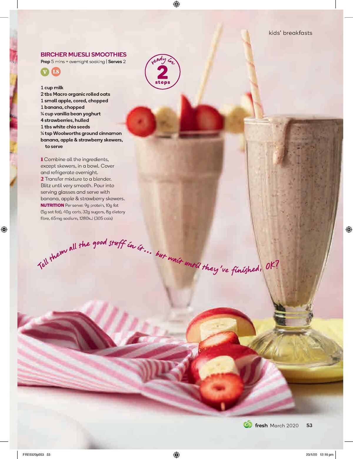 Woolworths Magazine March Catalogues from 1 March