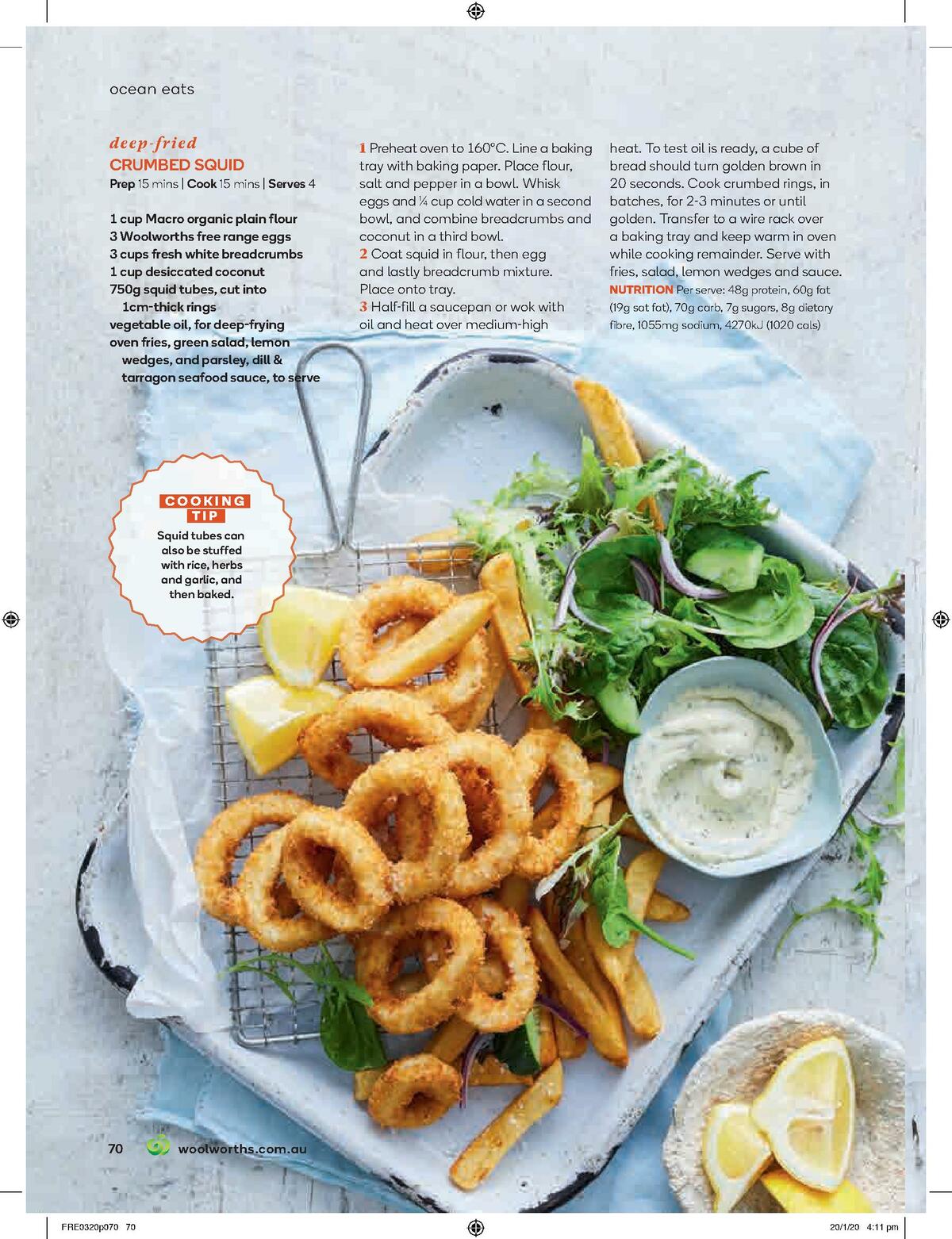 Woolworths Magazine March Catalogues from 1 March