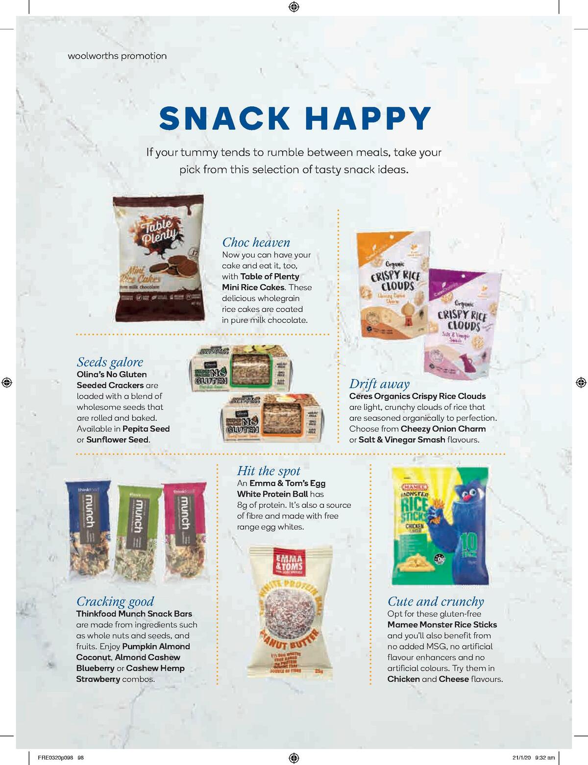 Woolworths Magazine March Catalogues from 1 March
