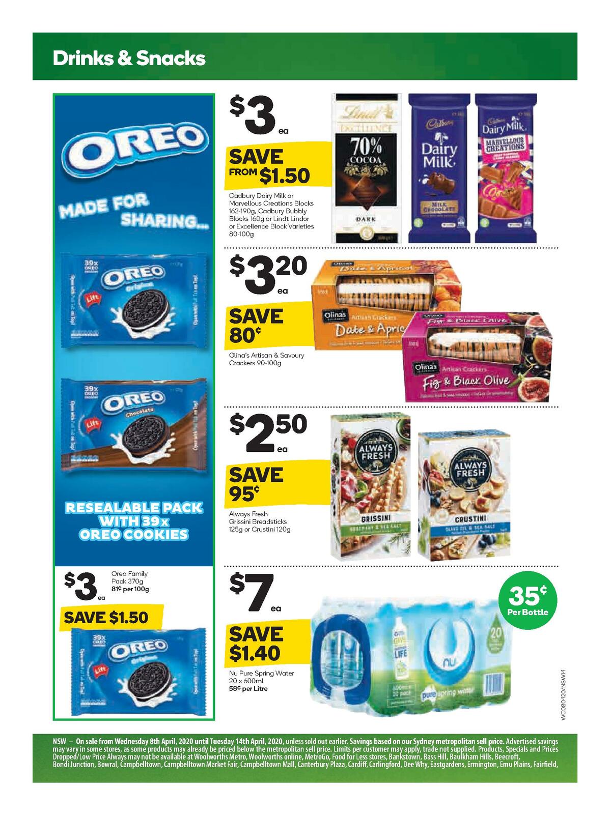 Woolworths Catalogues from 8 April