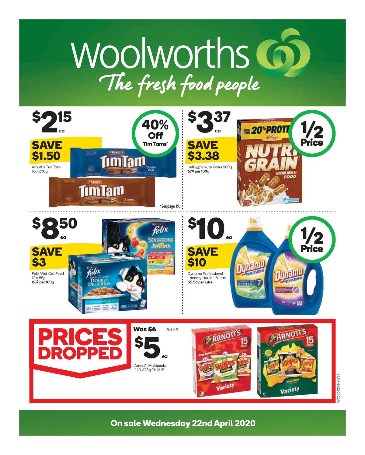 Woolworths Catalogues from 22 April