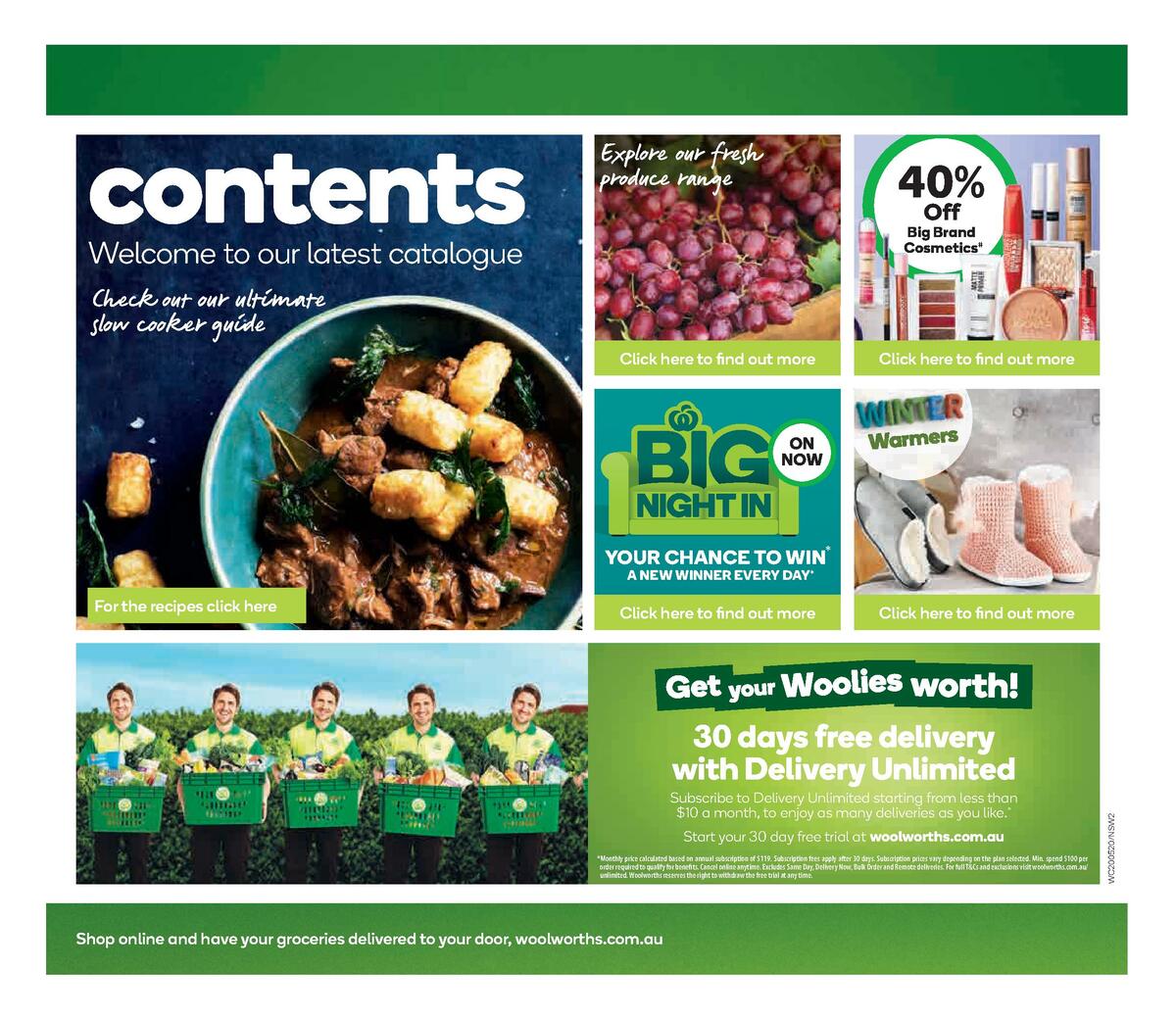 Woolworths Catalogues from 20 May