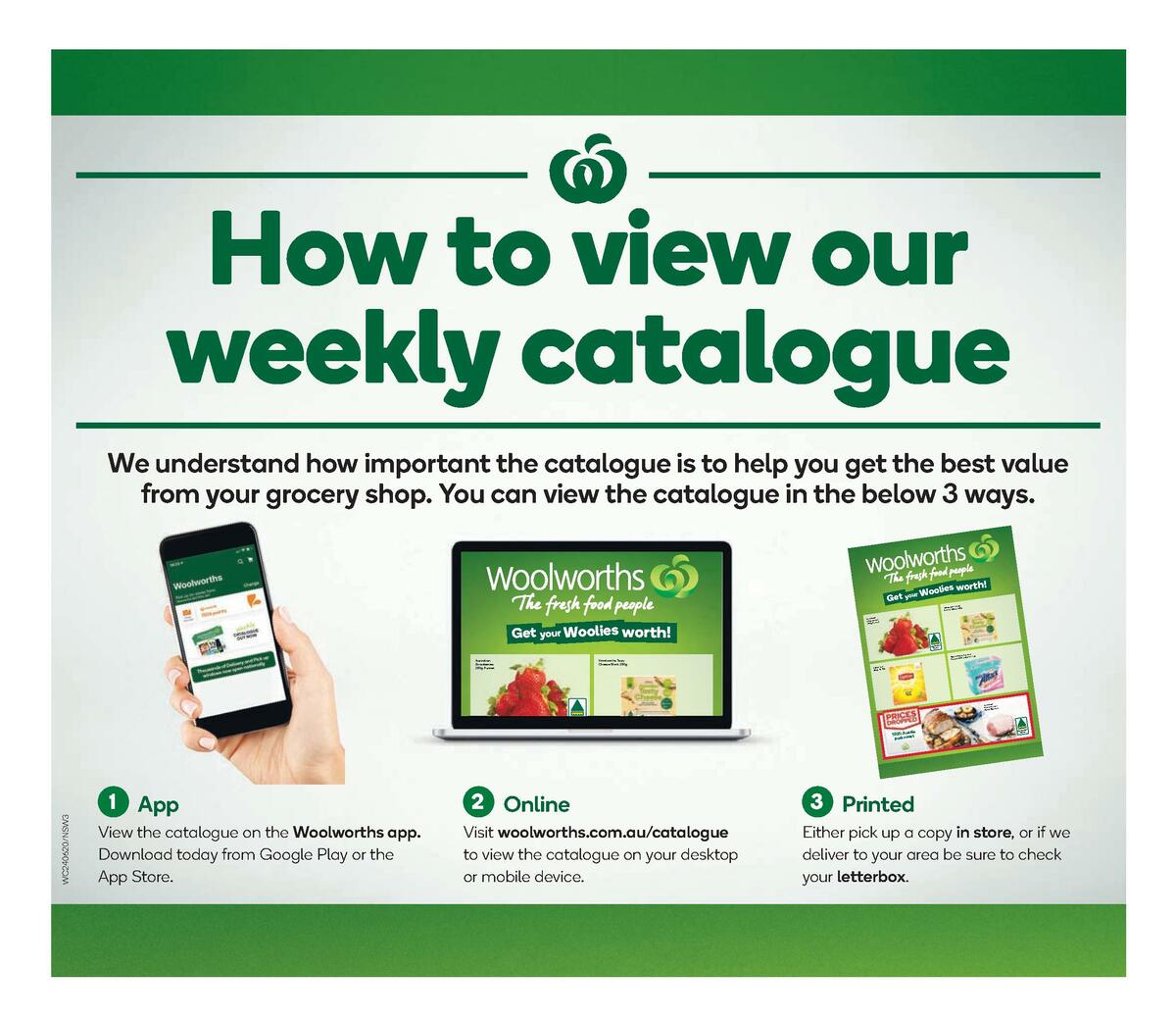 Woolworths Catalogues from 24 June
