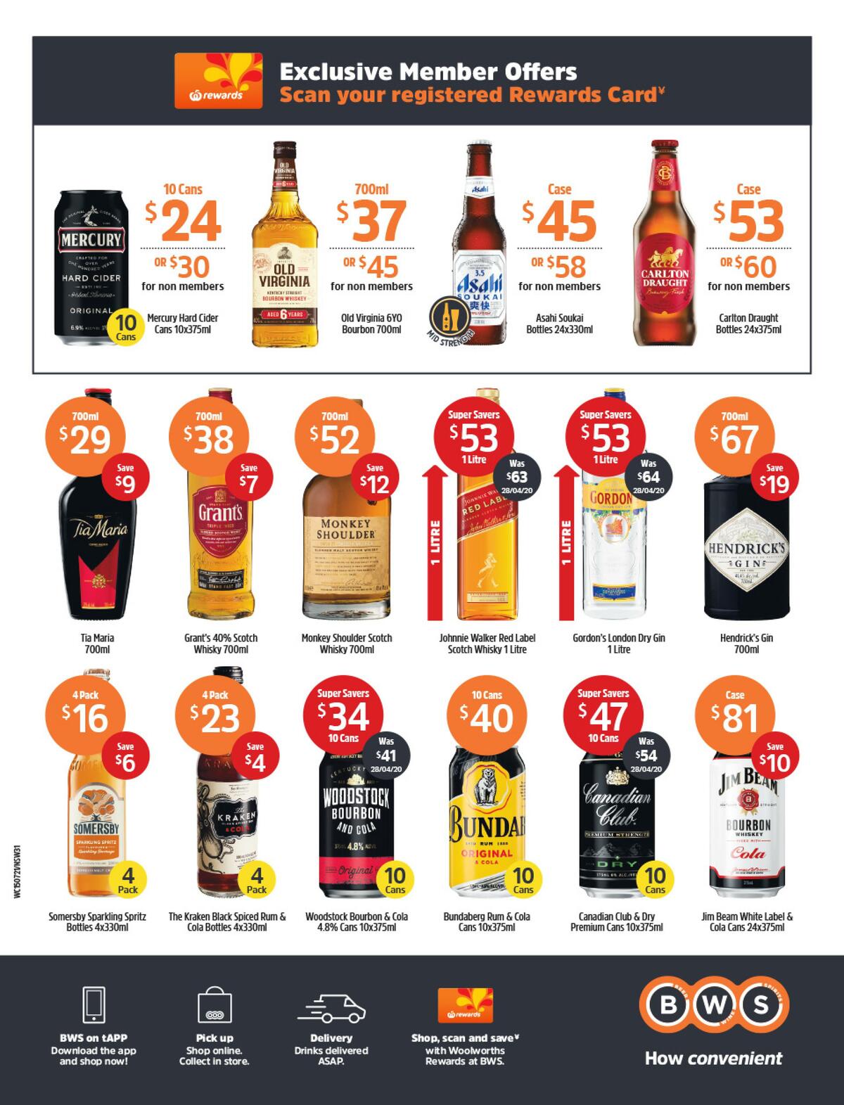 Woolworths Catalogues from 15 July