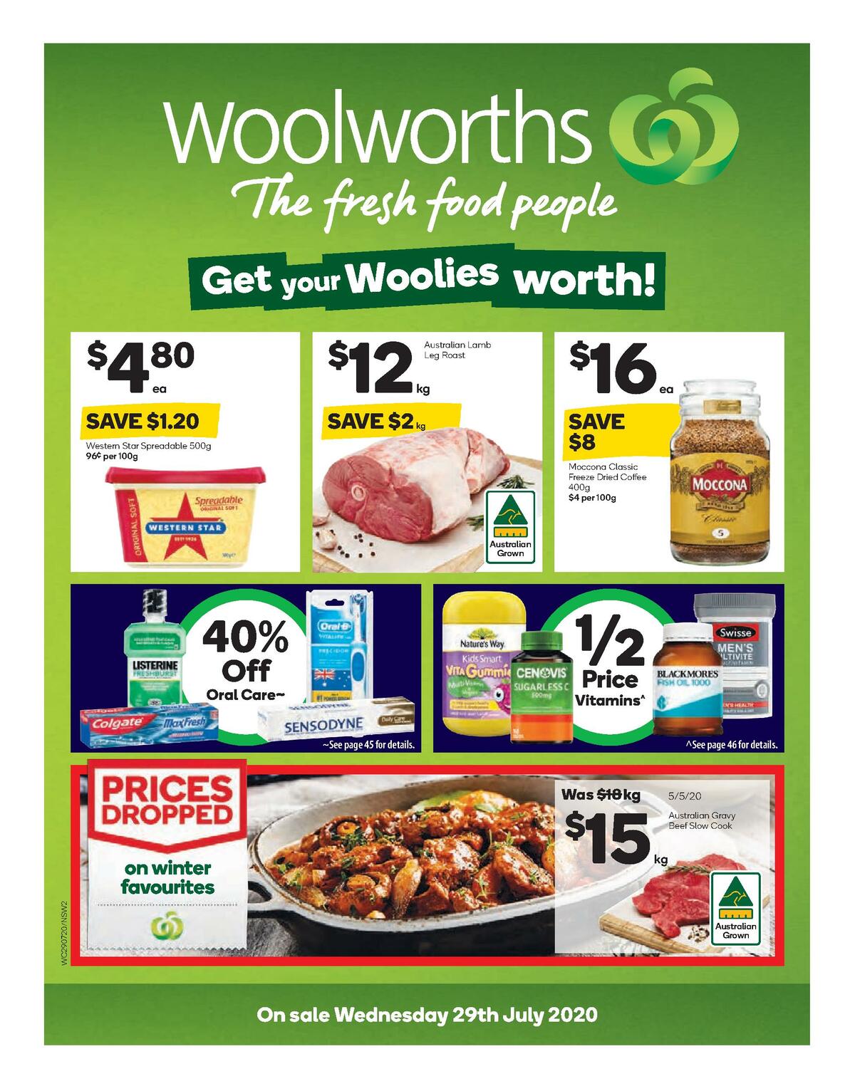 Woolworths Catalogues from 29 July