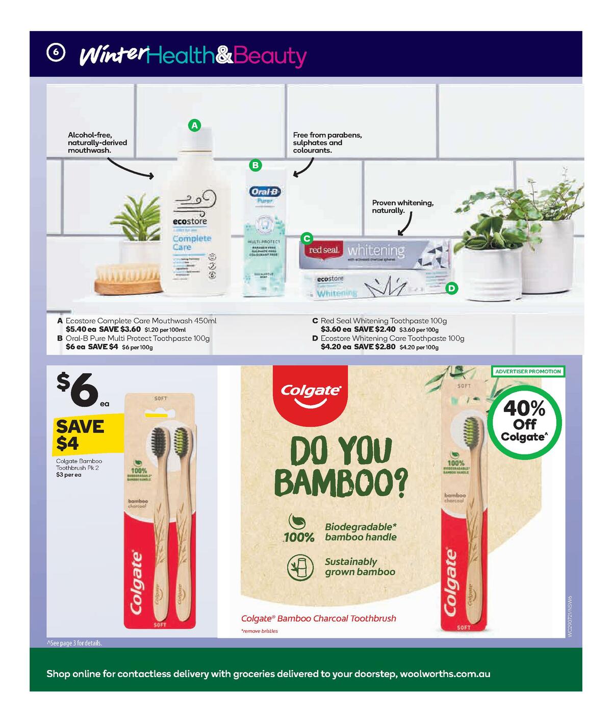 Woolworths Health & Beauty Catalogues from 29 July