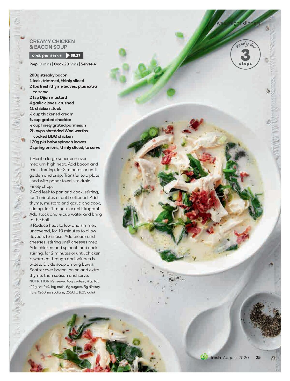 Woolworths Fresh Magazine August Catalogues from 1 August