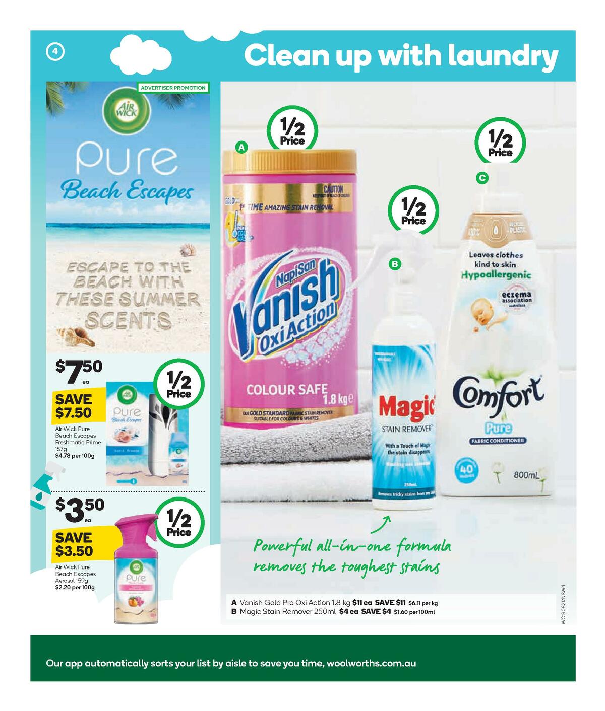 Woolworths Spring Cleaning Catalogues from 19 August