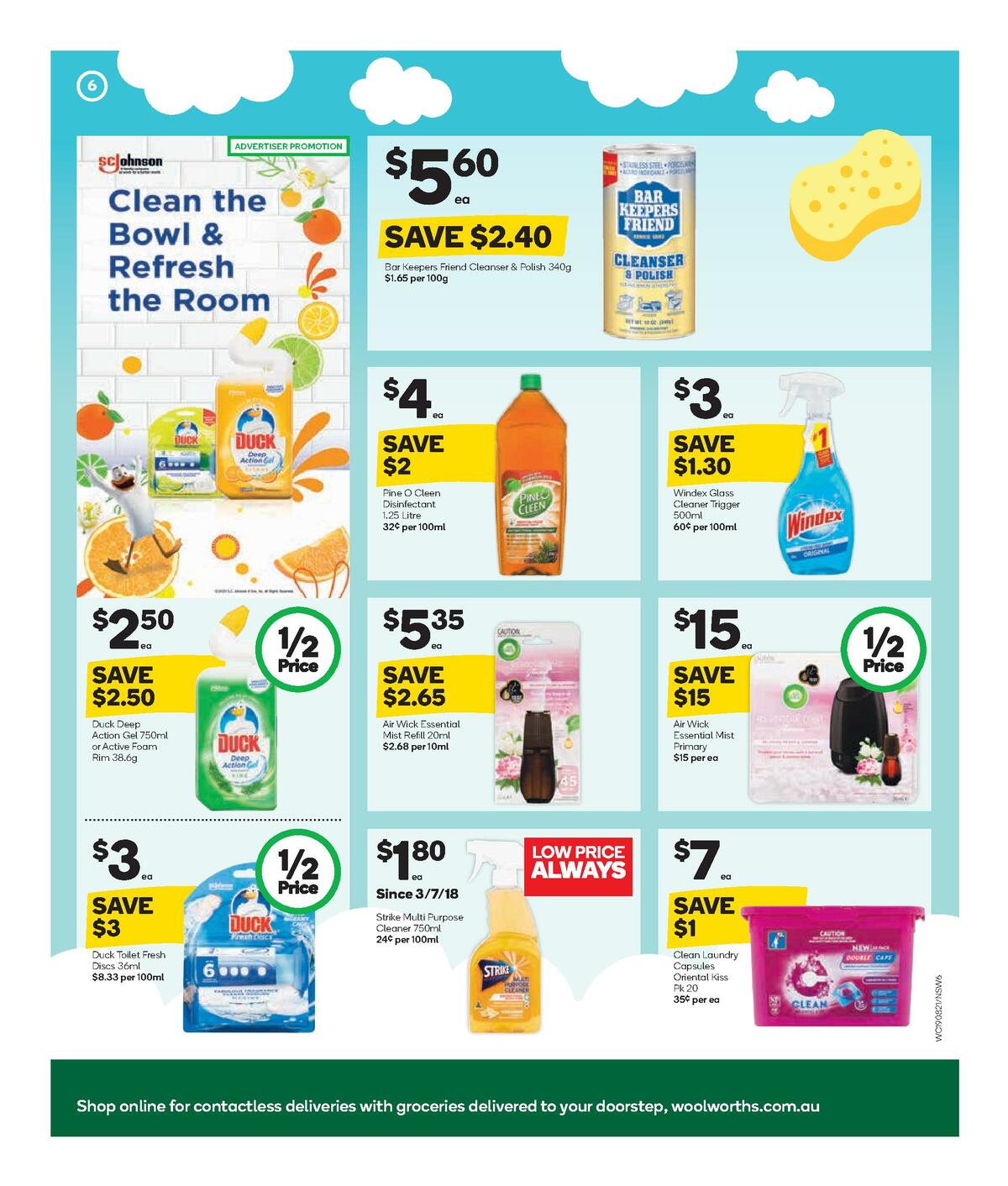 Woolworths Spring Cleaning Catalogues from 19 August