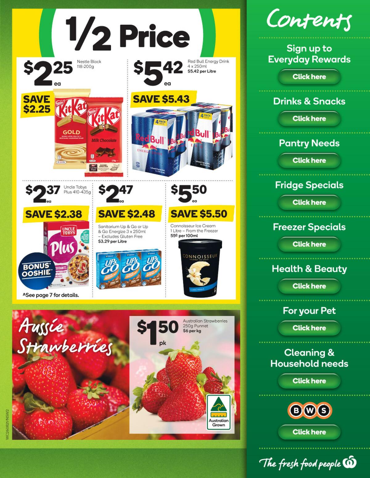 Woolworths Catalogues from 26 August