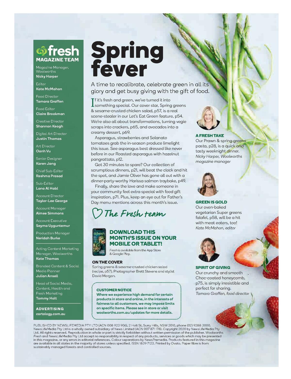 Woolworths Fresh Magazine September Catalogues from 1 September