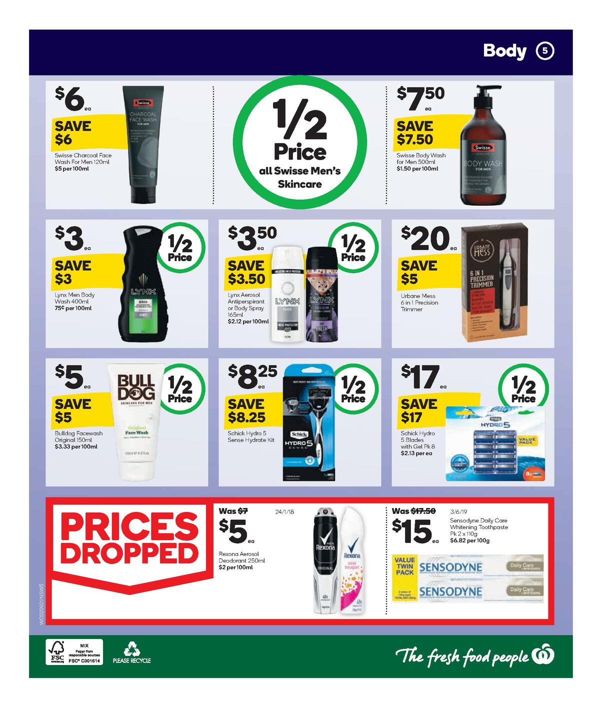 Woolworths Health & Beauty Catalogues from 2 September