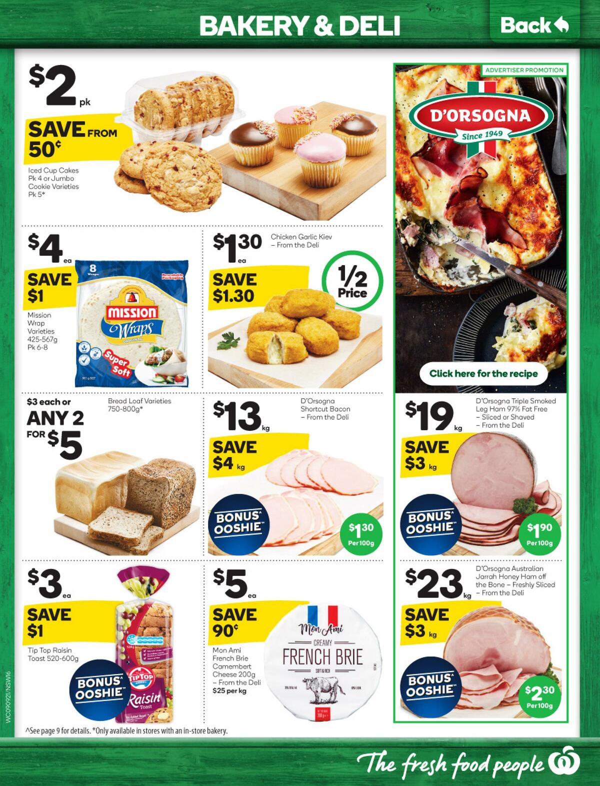 Woolworths Catalogues from 9 September