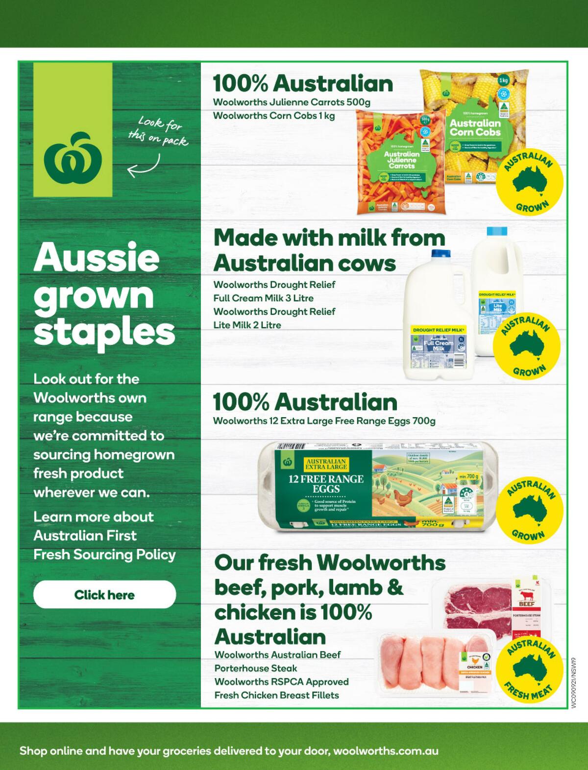 Woolworths Catalogues from 9 September