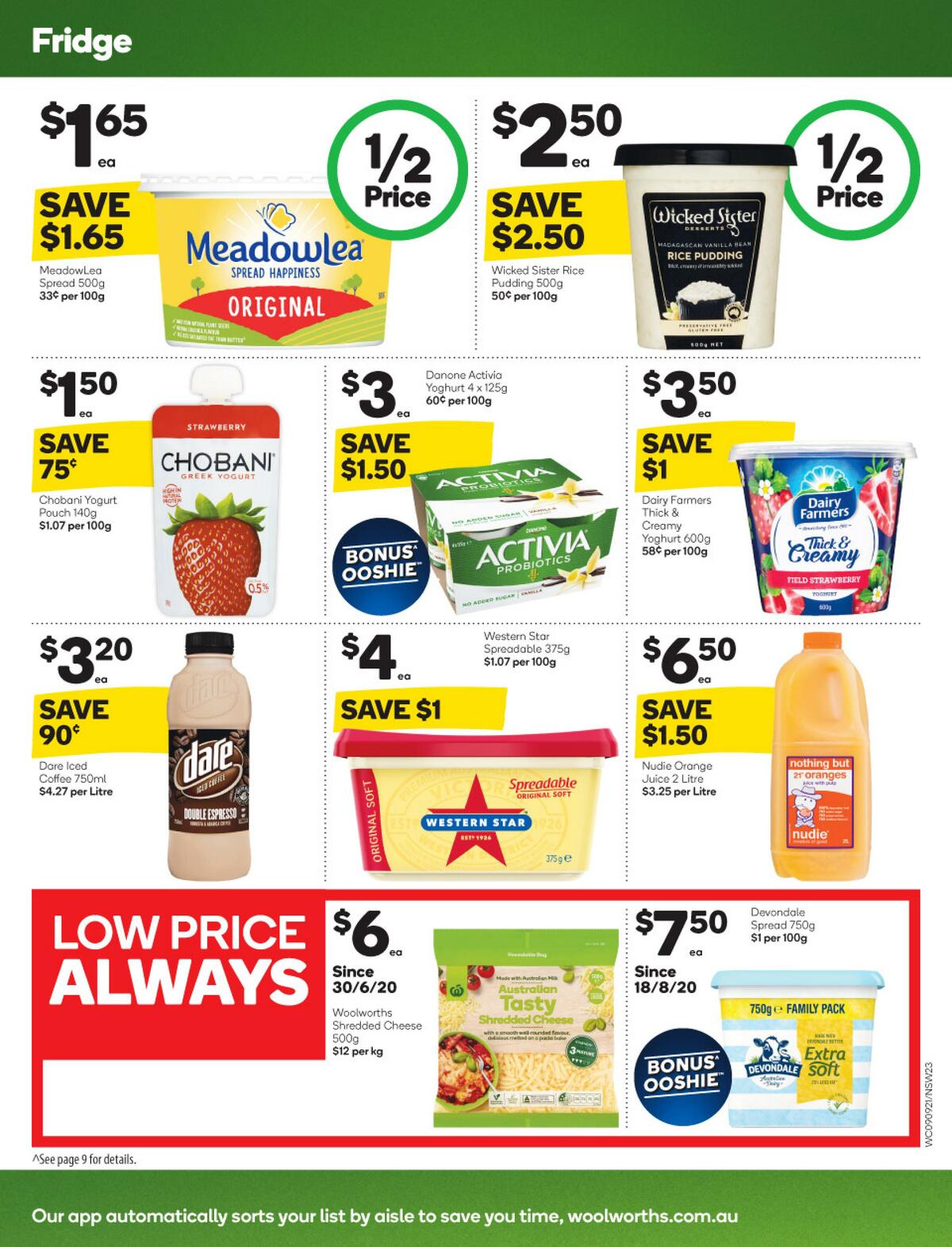 Woolworths Catalogues from 9 September