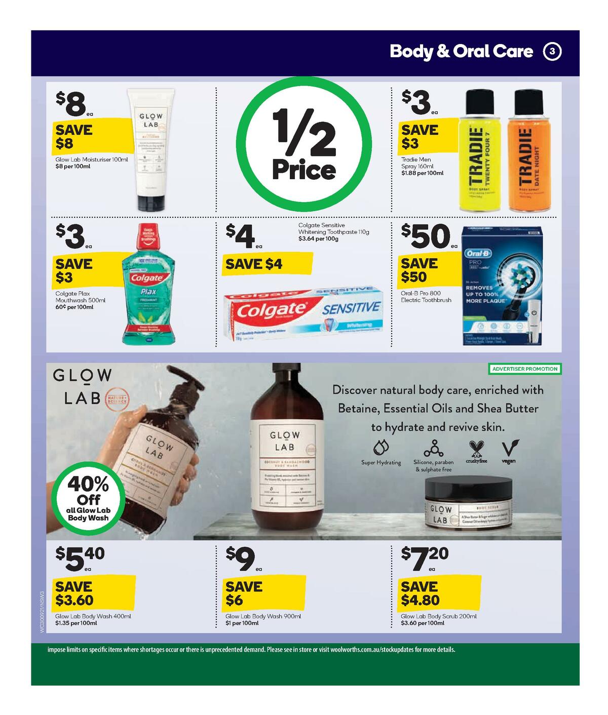 Woolworths Health & Beauty Catalogues from 30 September