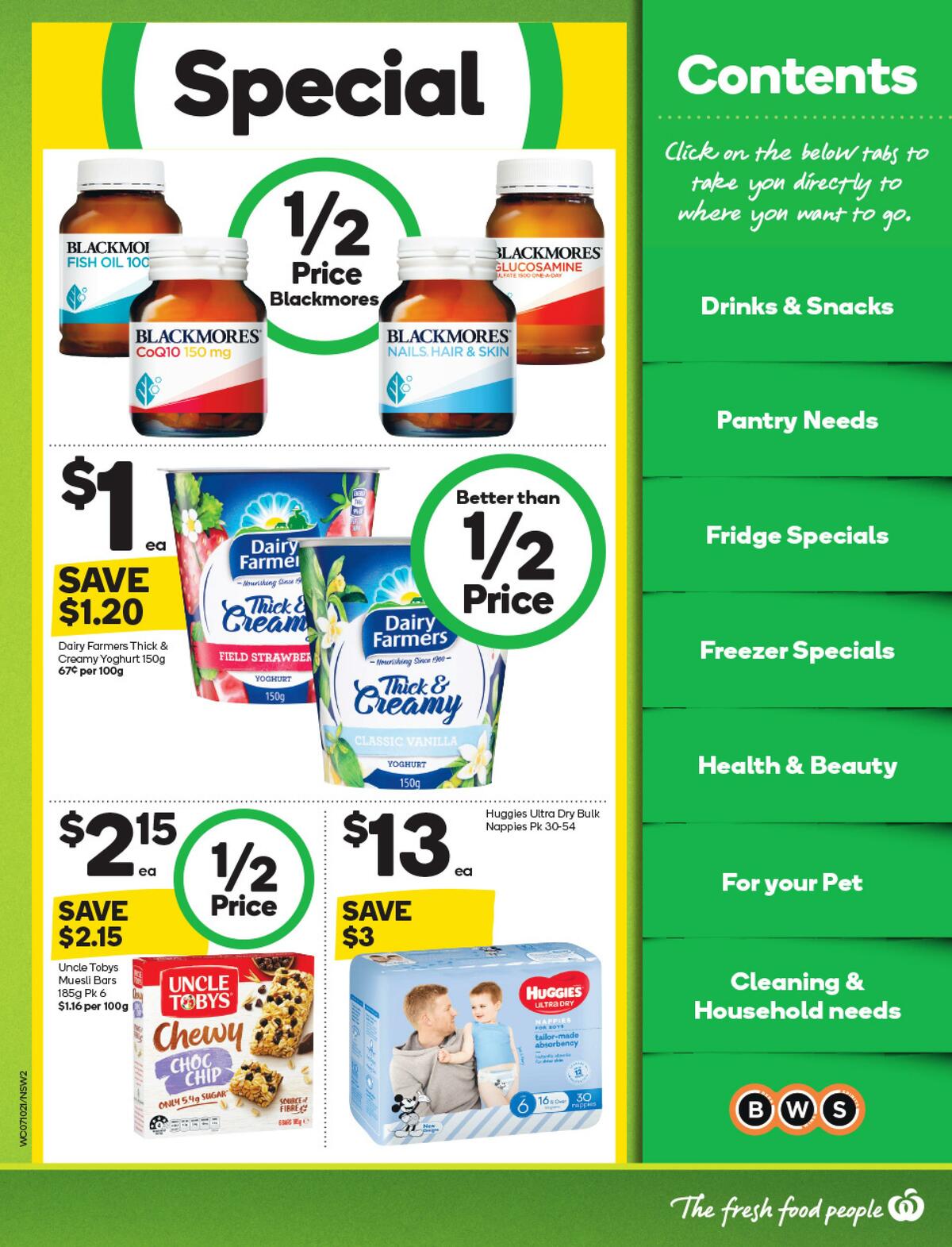 Woolworths Catalogues from 7 October