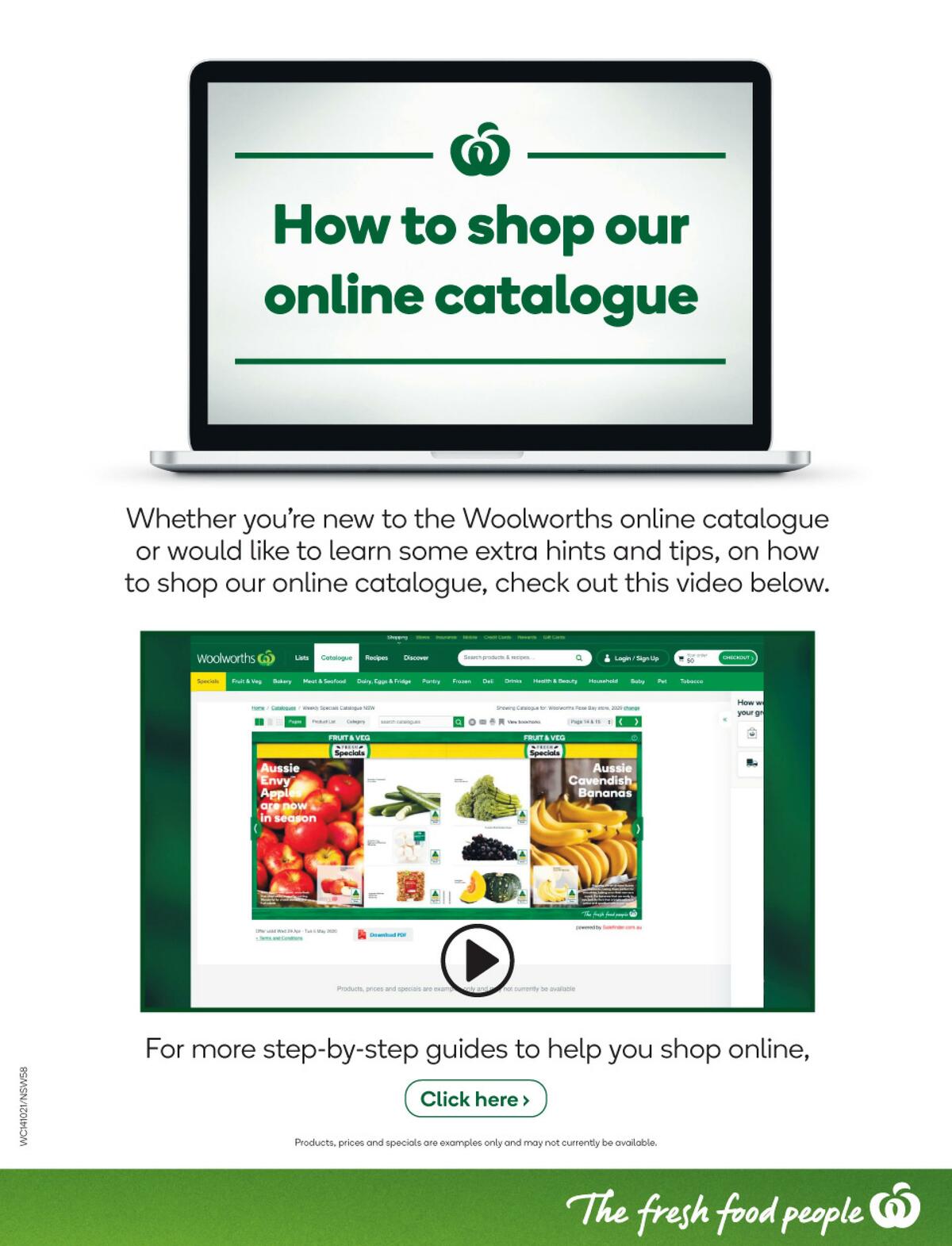 Woolworths Catalogues from 14 October
