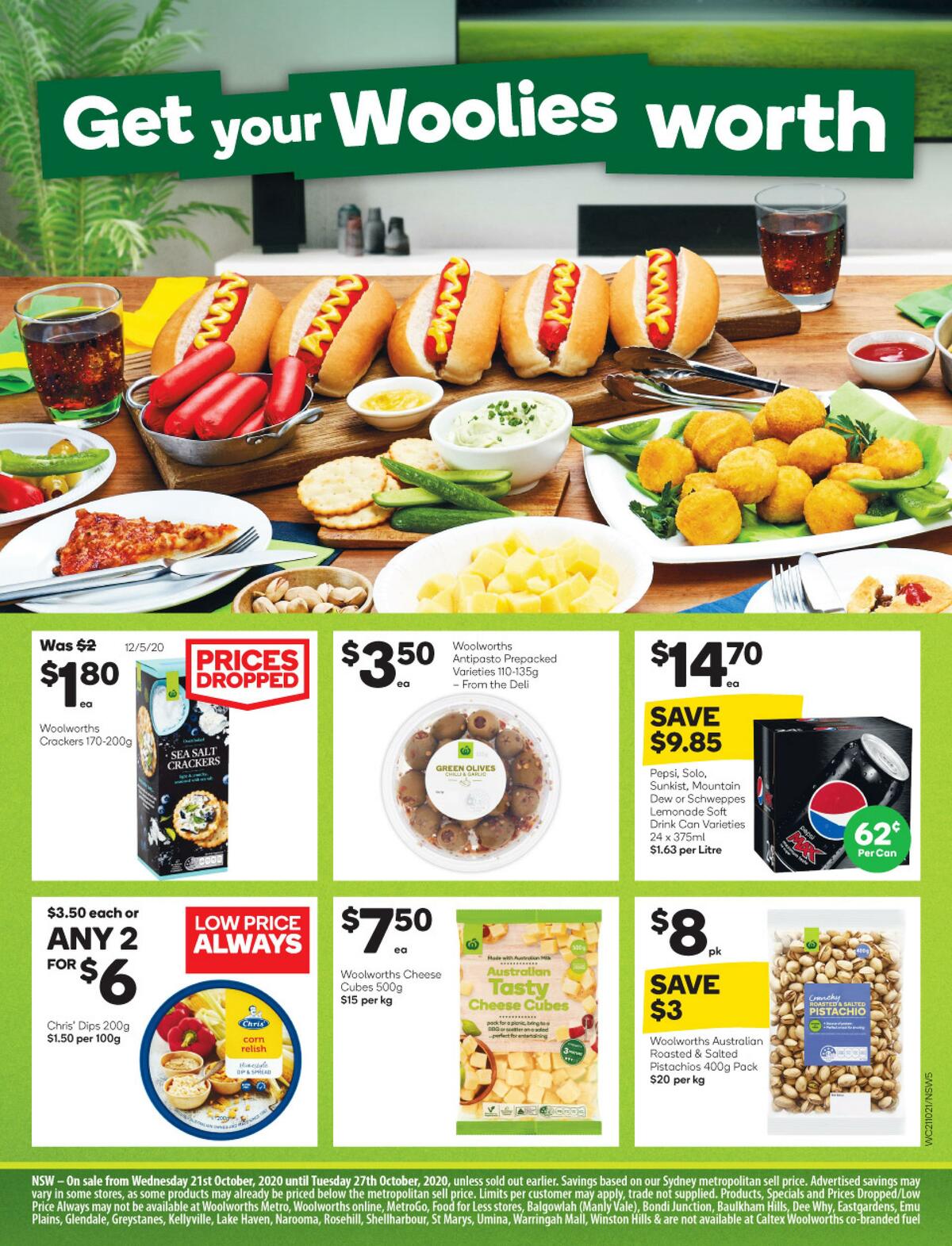 Woolworths Catalogues from 21 October