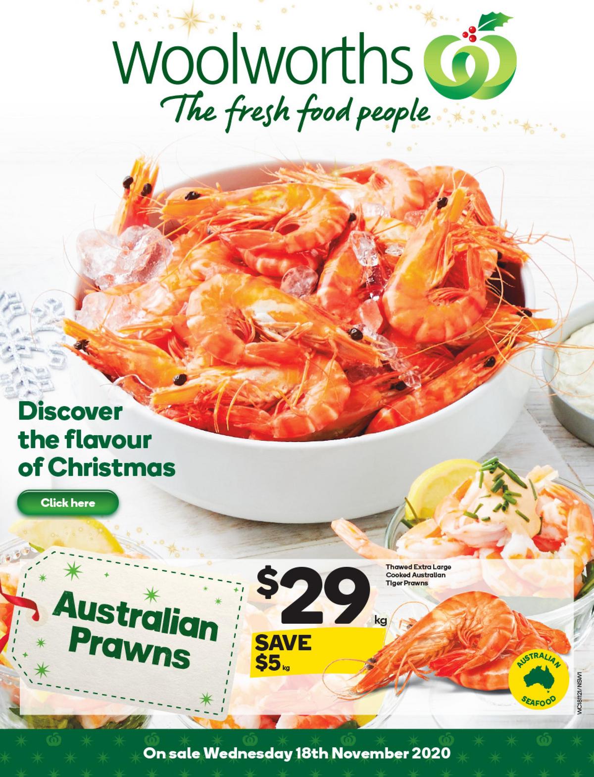 Woolworths Catalogues from 18 November