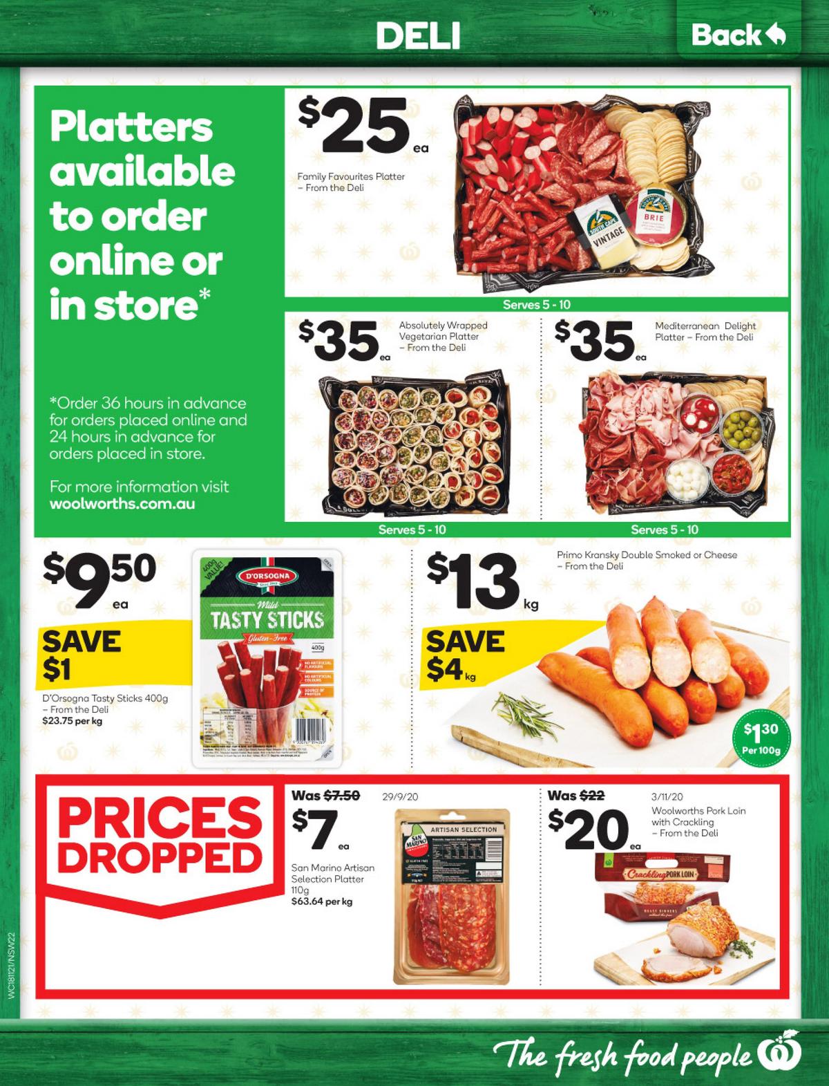 Woolworths Catalogues from 18 November