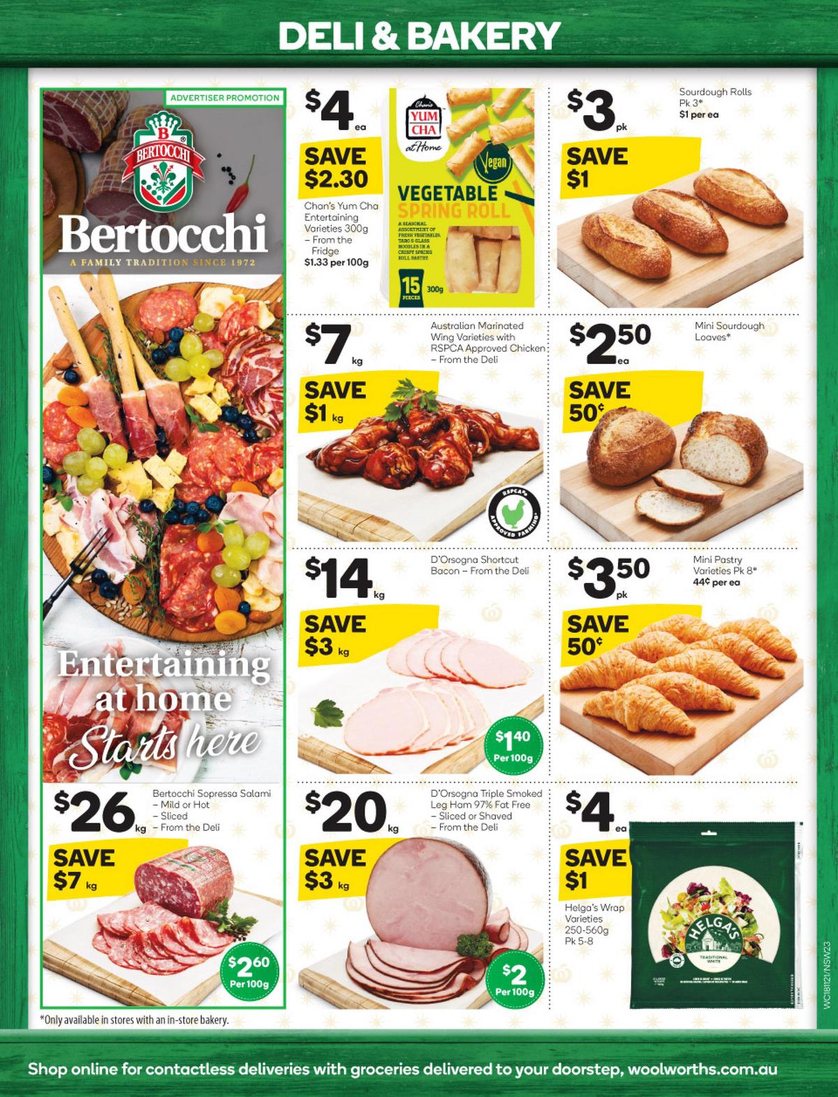 Woolworths Catalogues from 18 November