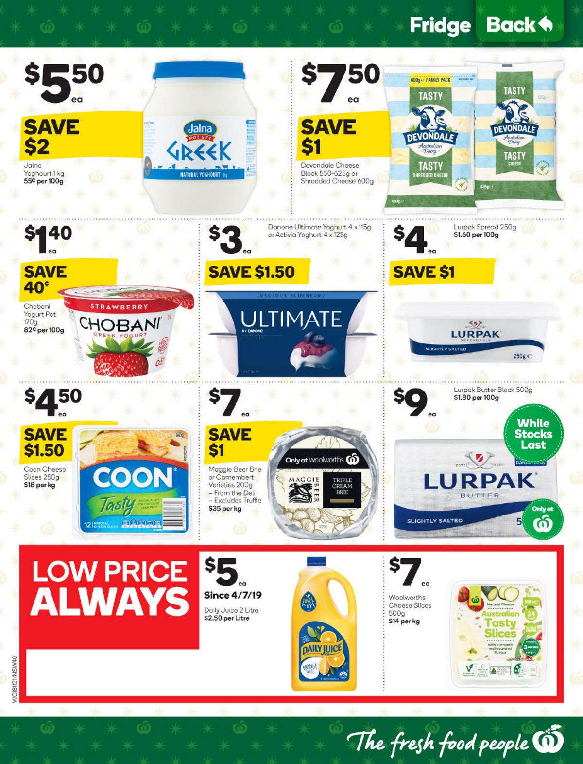 Woolworths Catalogues from 18 November