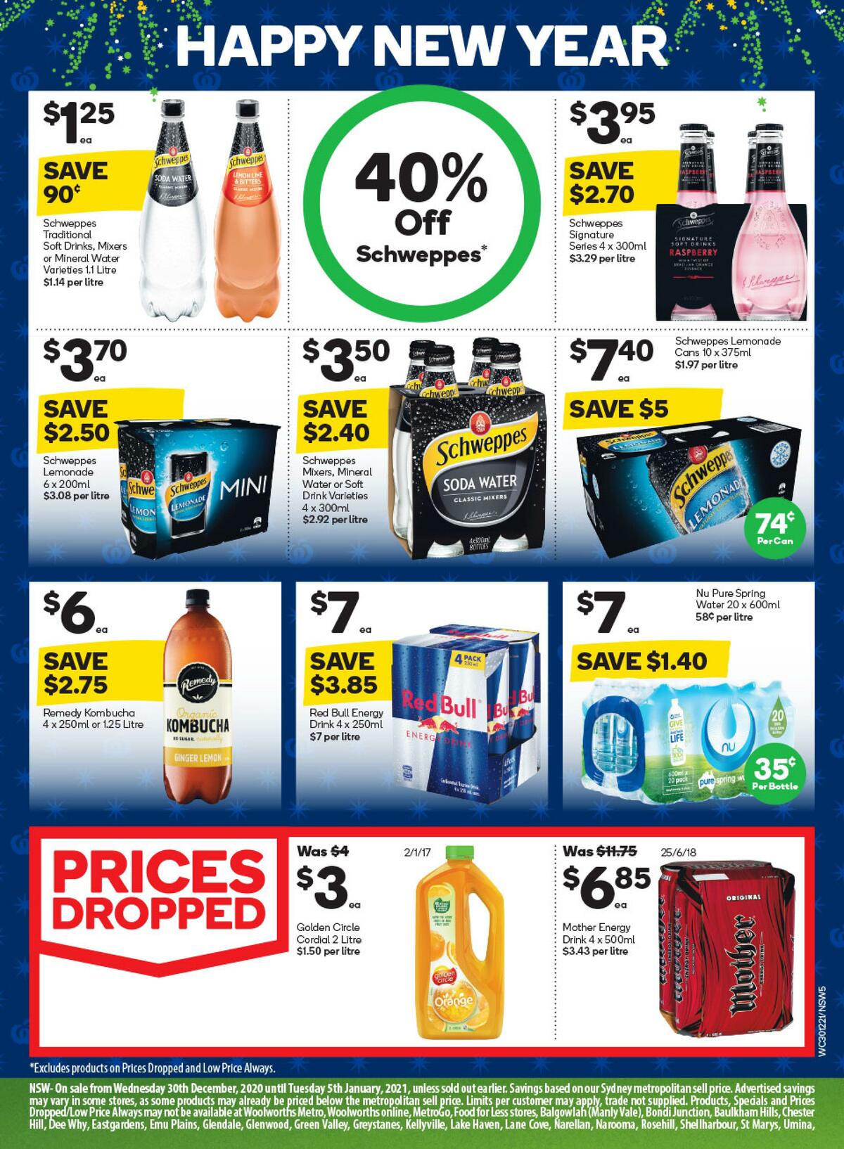 Woolworths Catalogues from 30 December