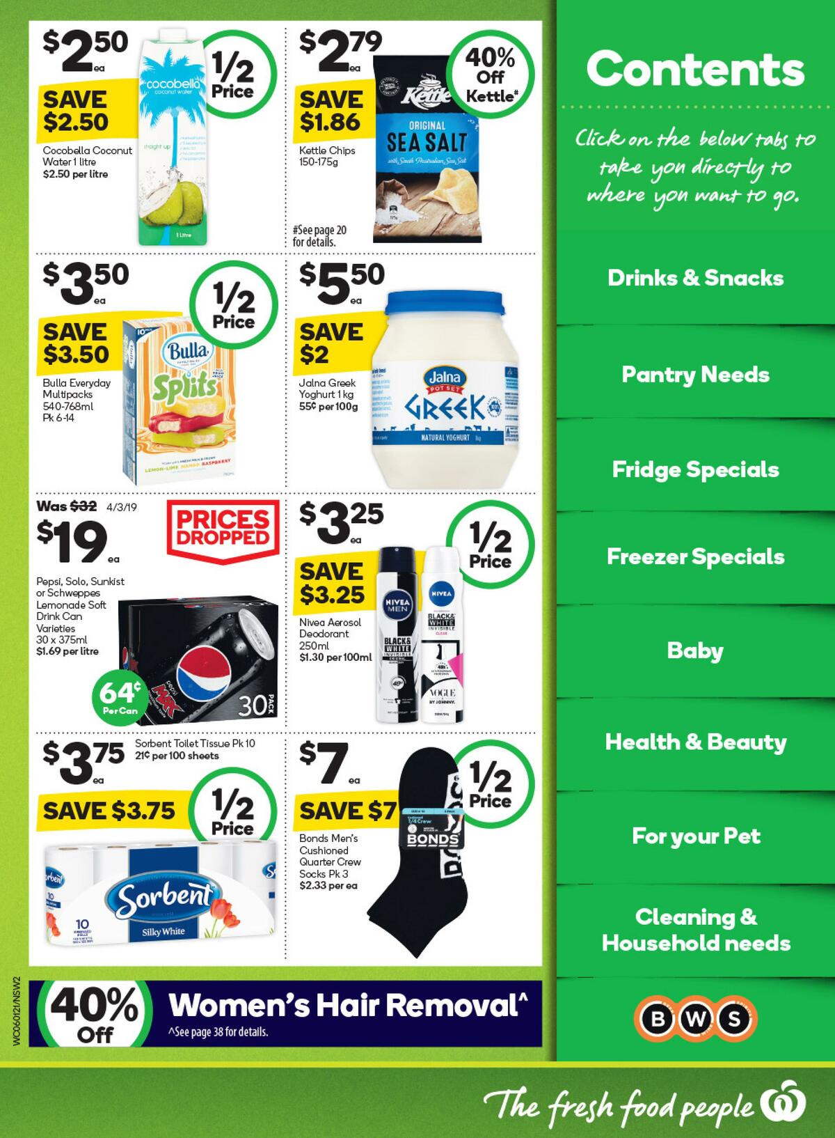 Woolworths Catalogues from 6 January