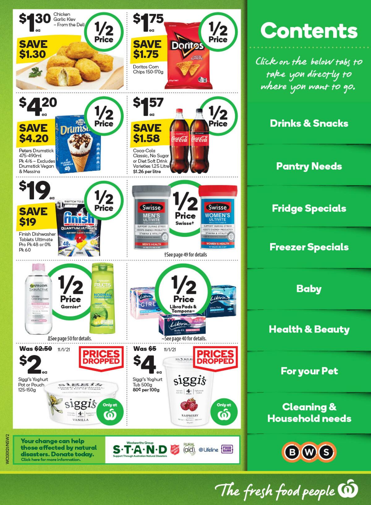 Woolworths Catalogues from 13 January