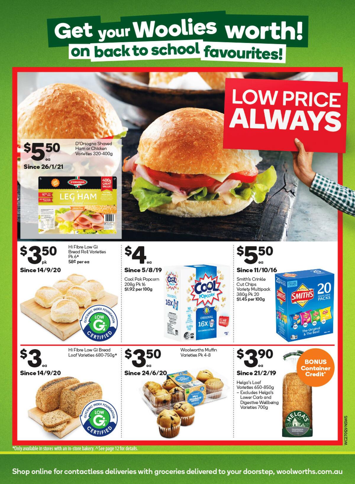 Woolworths Catalogues from 27 January