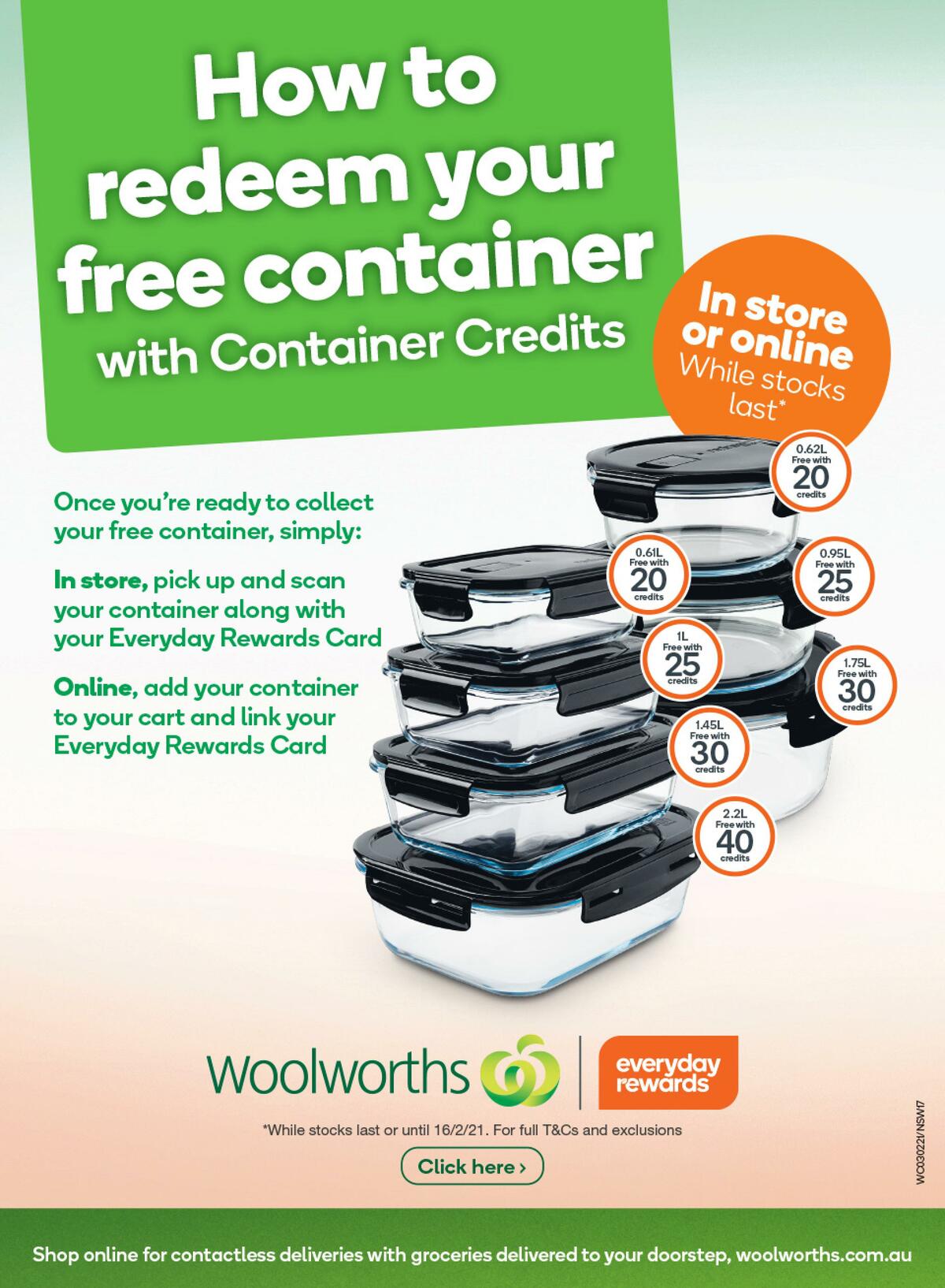 Woolworths Catalogues from 3 February