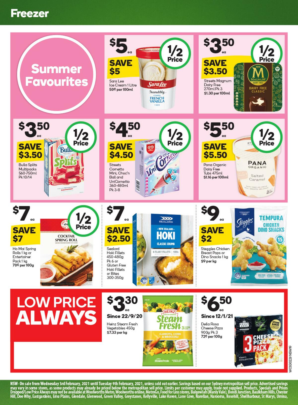 Woolworths Catalogues from 3 February