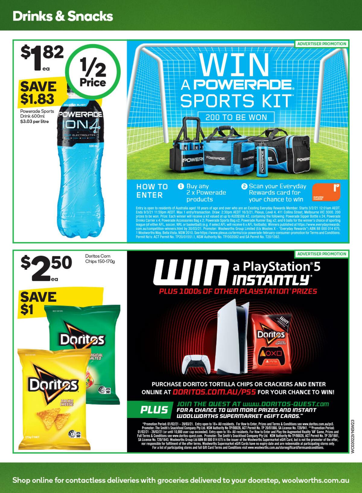Woolworths Catalogues from 3 February