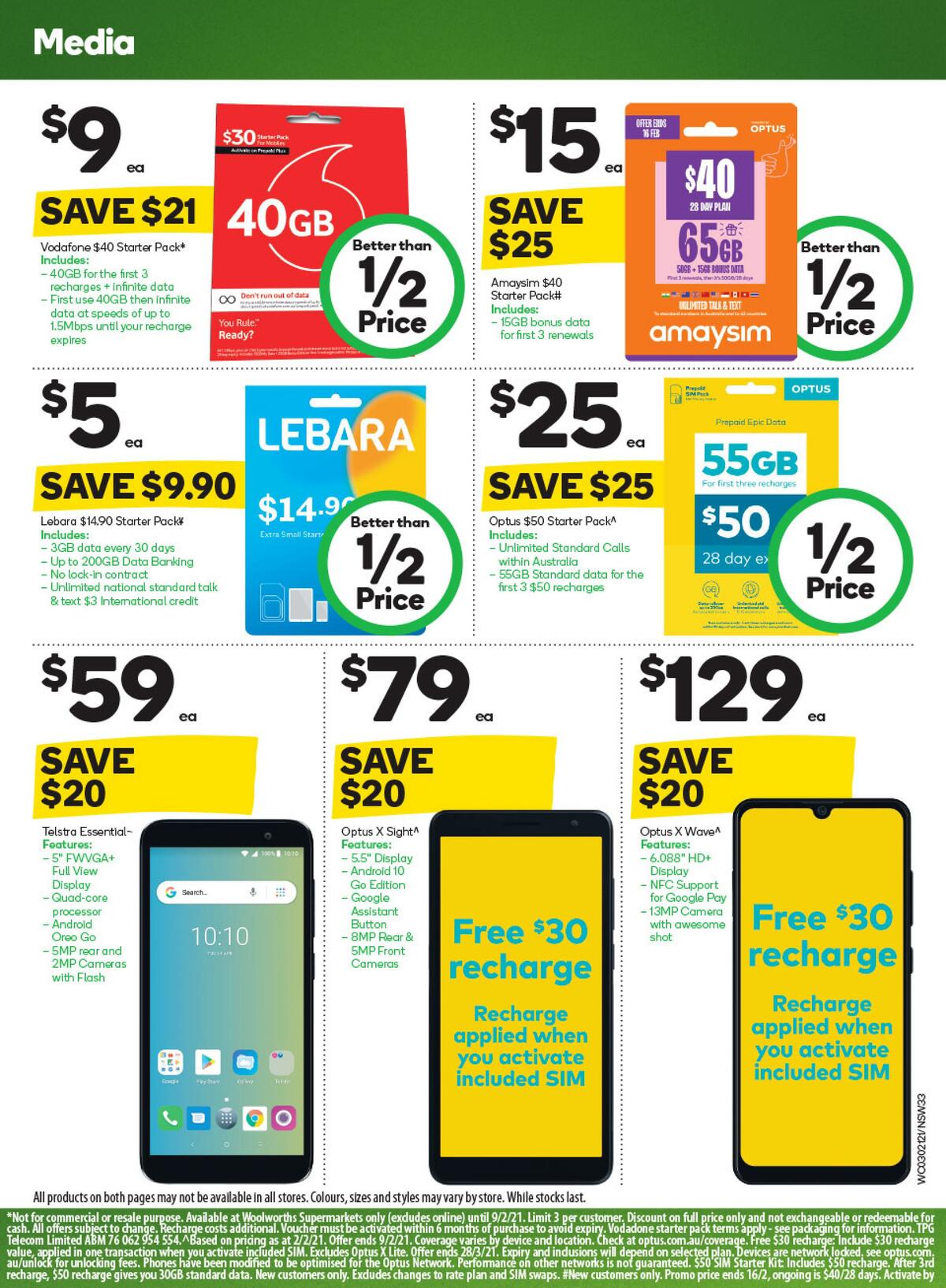 Woolworths Catalogues from 3 February