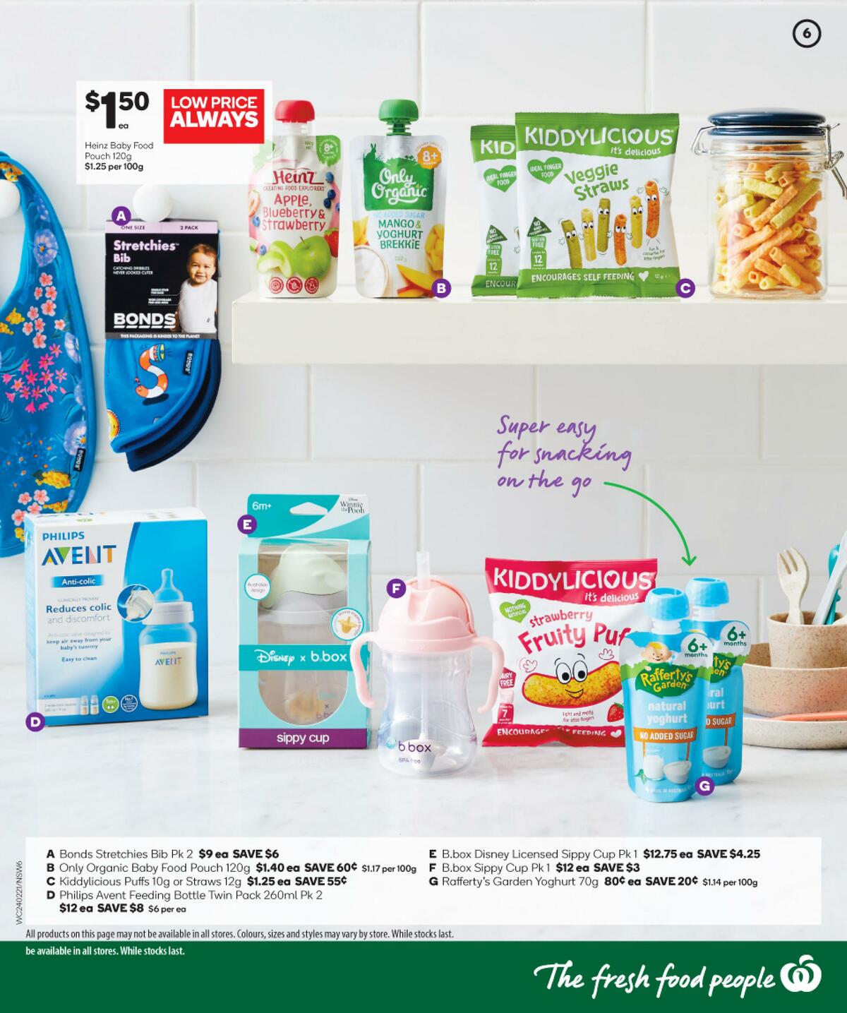 Woolworths Baby & Toddler Event Catalogues from 24 February